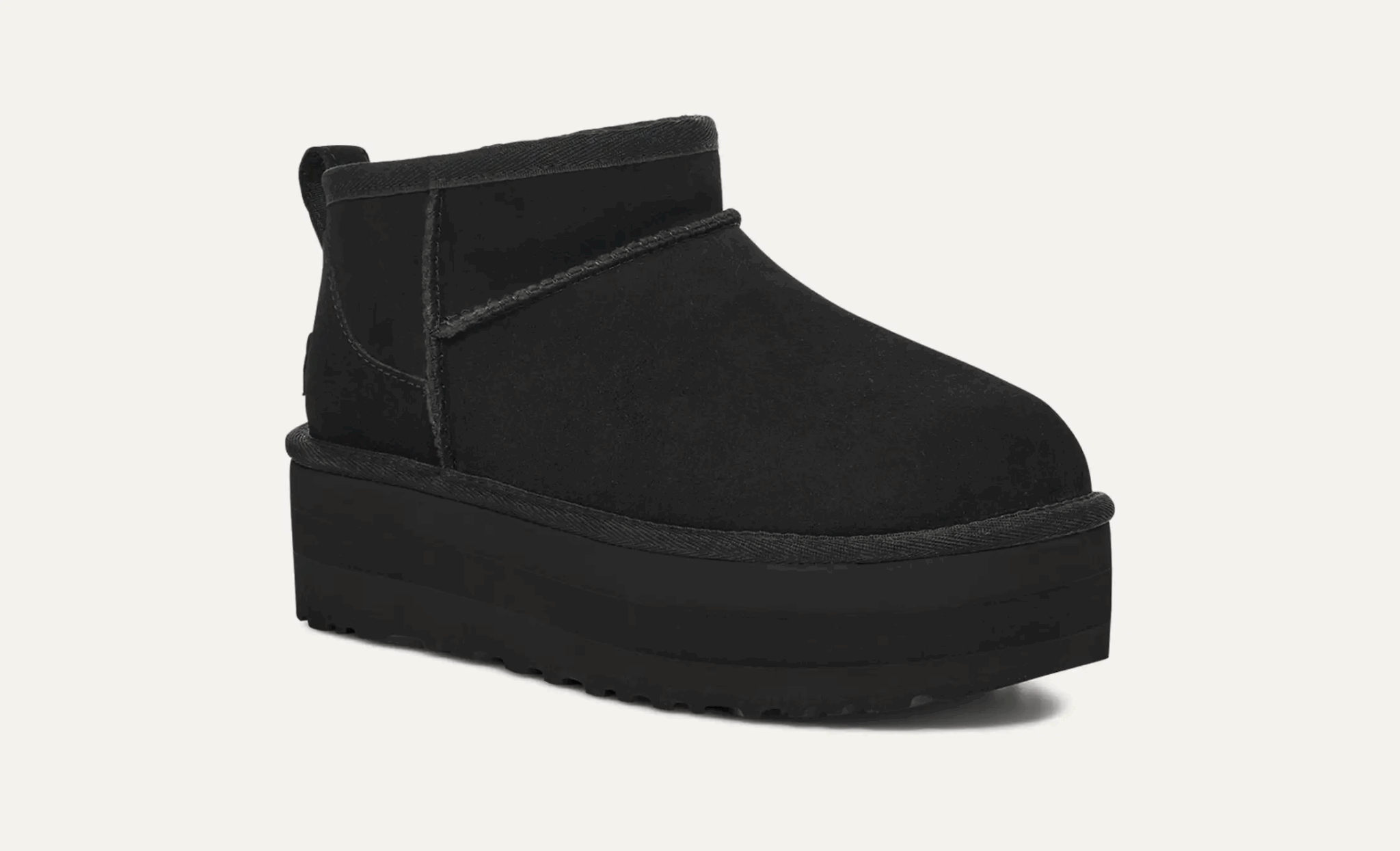 UGG CLASSIC ULTRA MINI PLATFORM Black