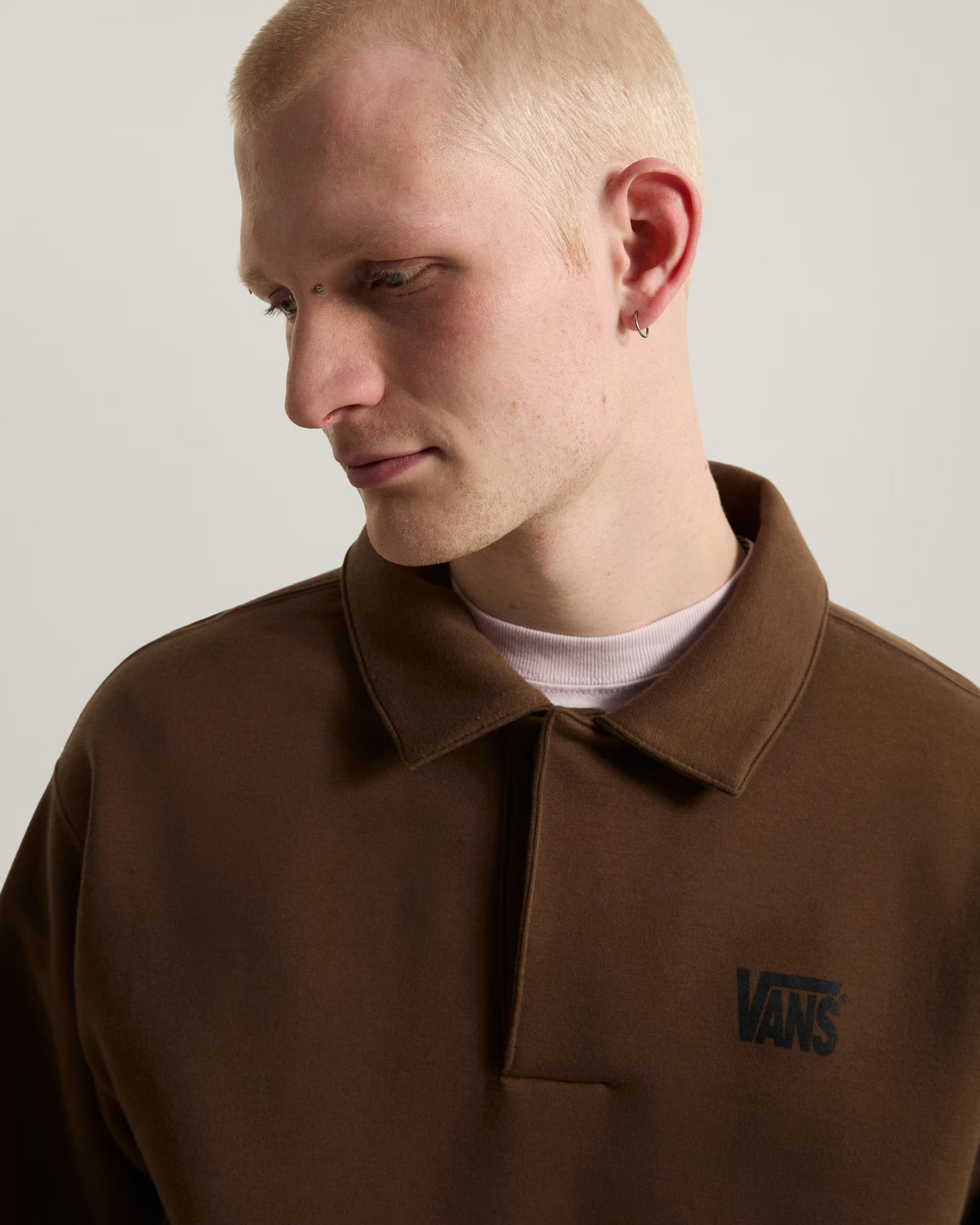 VANS FELPA POLO Brown