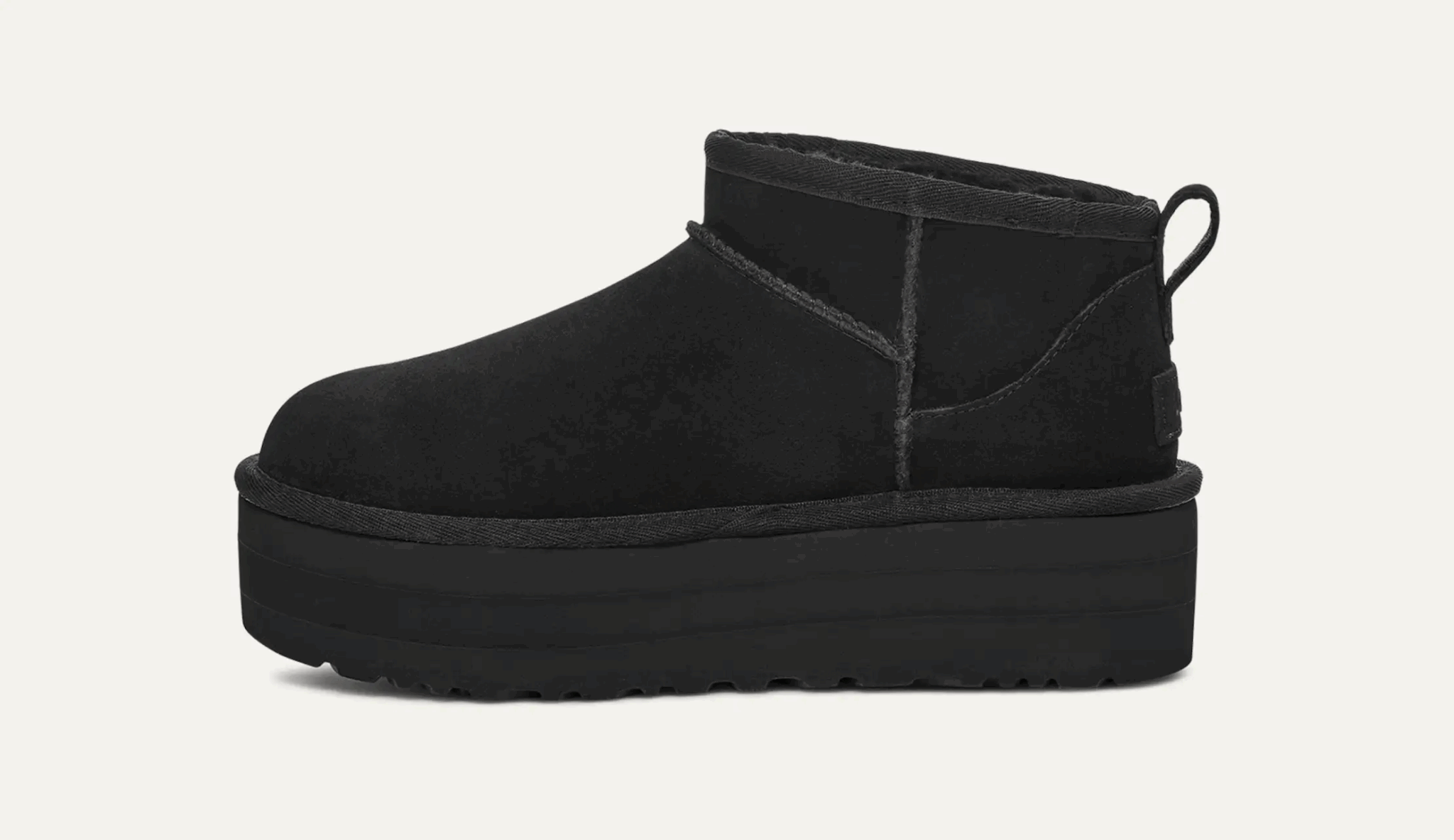 UGG CLASSIC ULTRA MINI PLATFORM Black