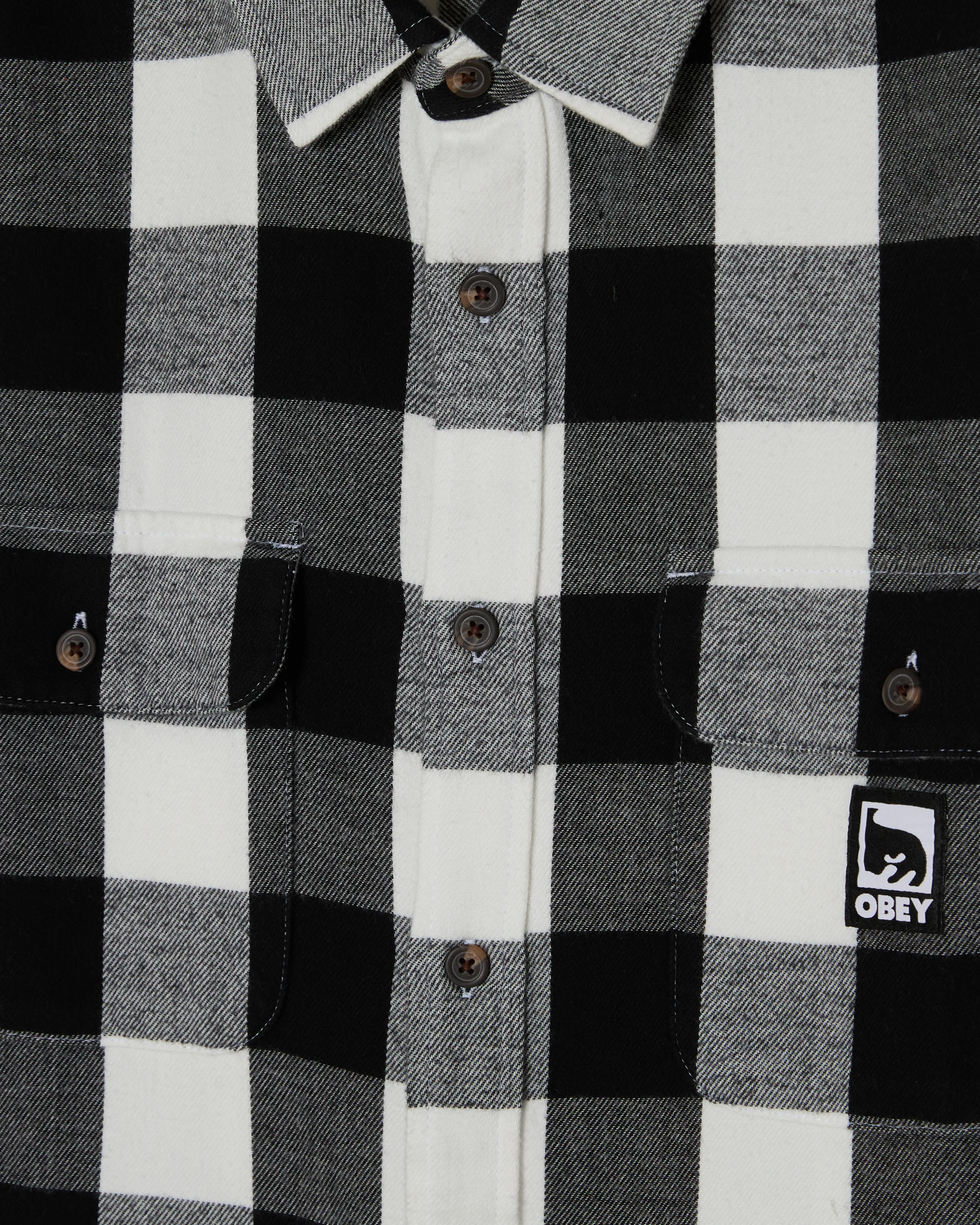 OBEY JONES SHIRT Vintage White