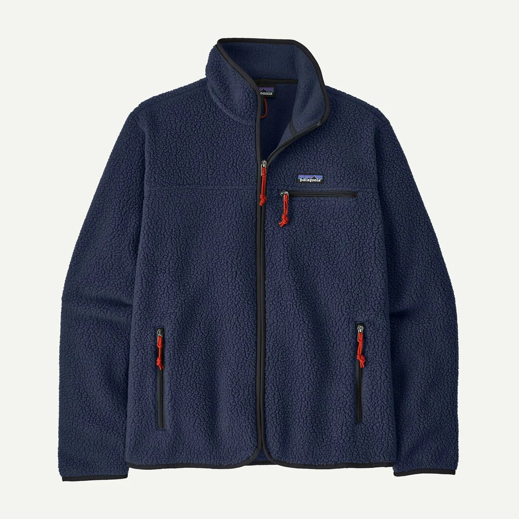 PATAGONIA Men's Retro Pile Fleece Jacket New Navy
