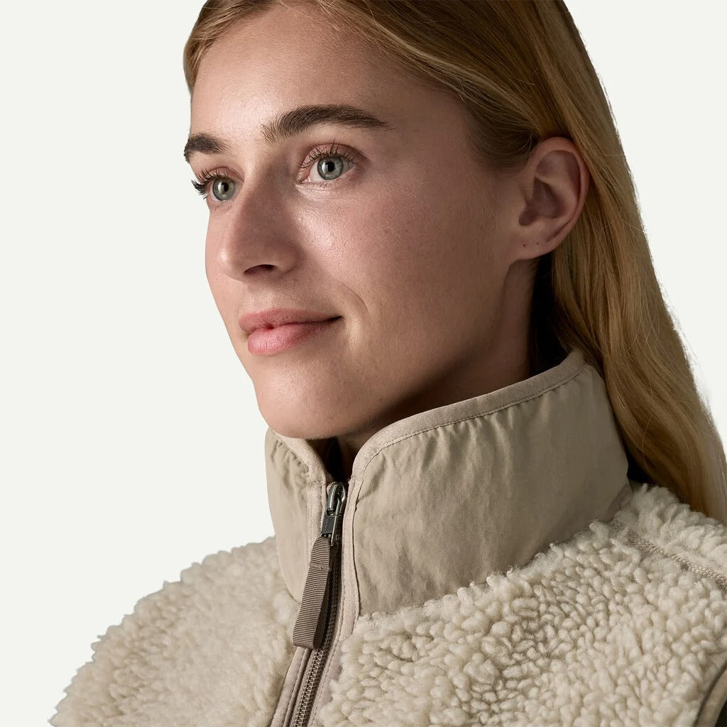 Gilet in pile PATAGONIA Classic Retro-X® da donna, colore naturale 