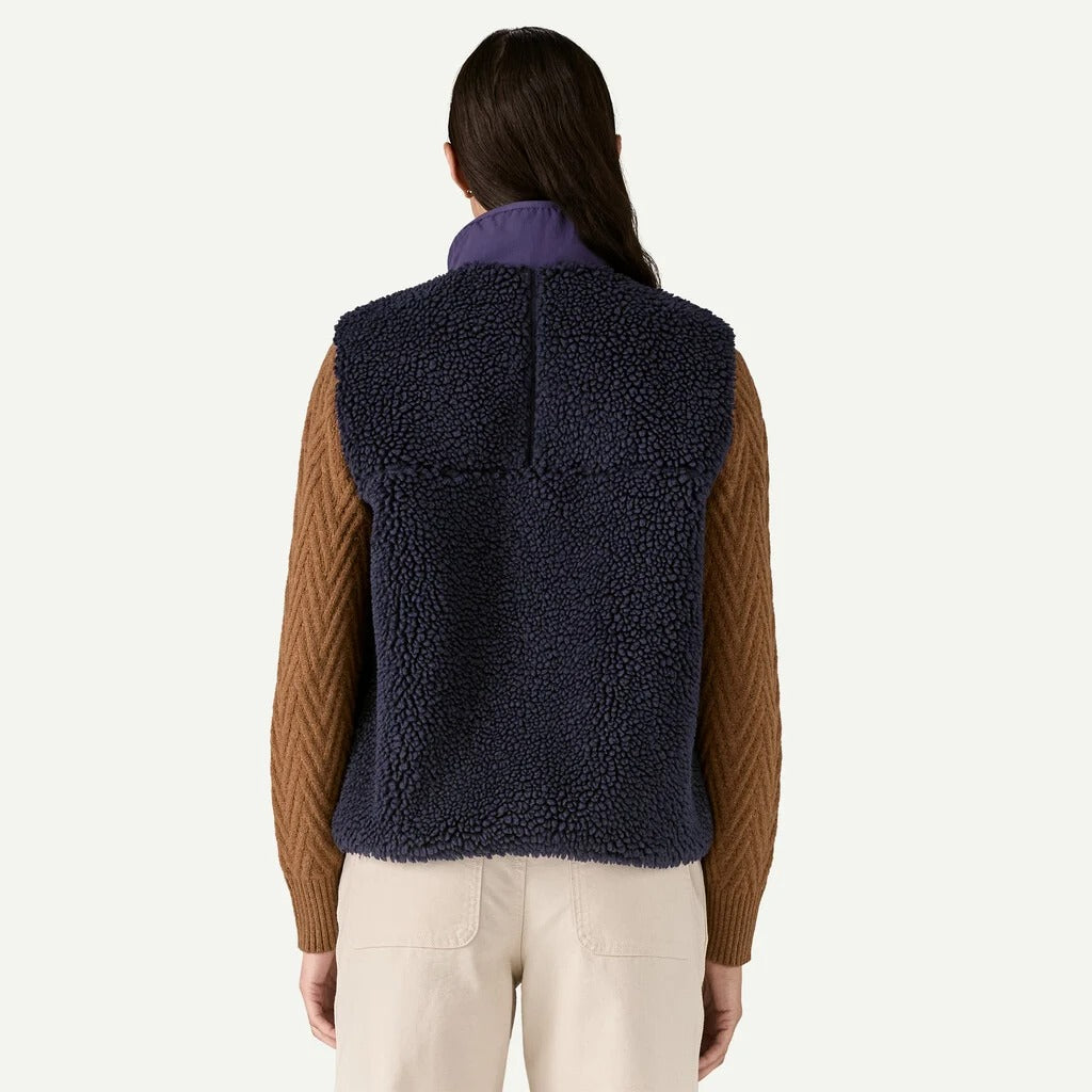 PATAGONIA Women's Classic Retro-X Fleece Vest Sunken Blue
