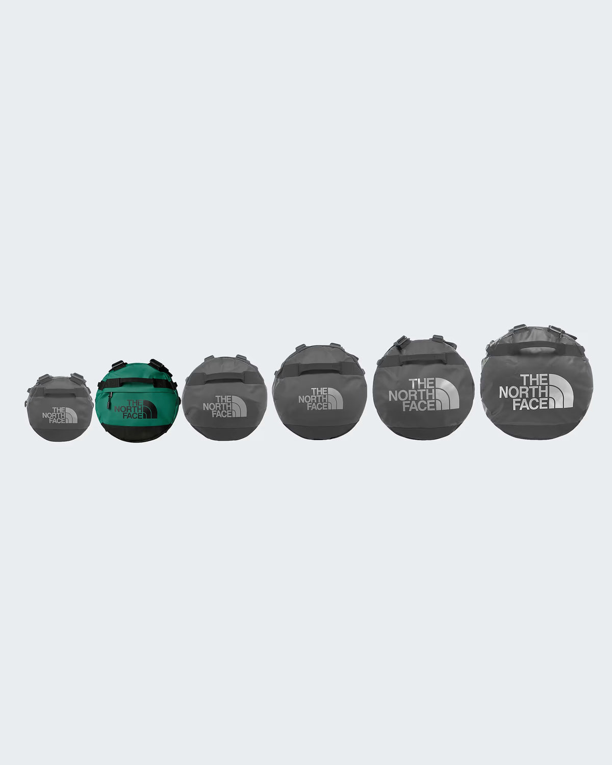 THE NORTH FACE Borsone Base Camp Duffel 50L - S Evergreen-TNF Black