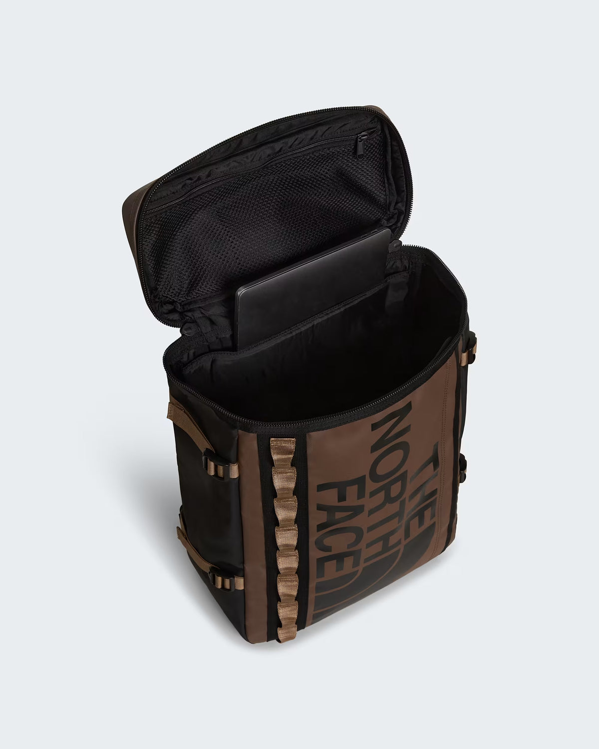 THE NORTH FACE Zaino Base Camp Fuse Box Smokey Brown-TNF Black-Garnet