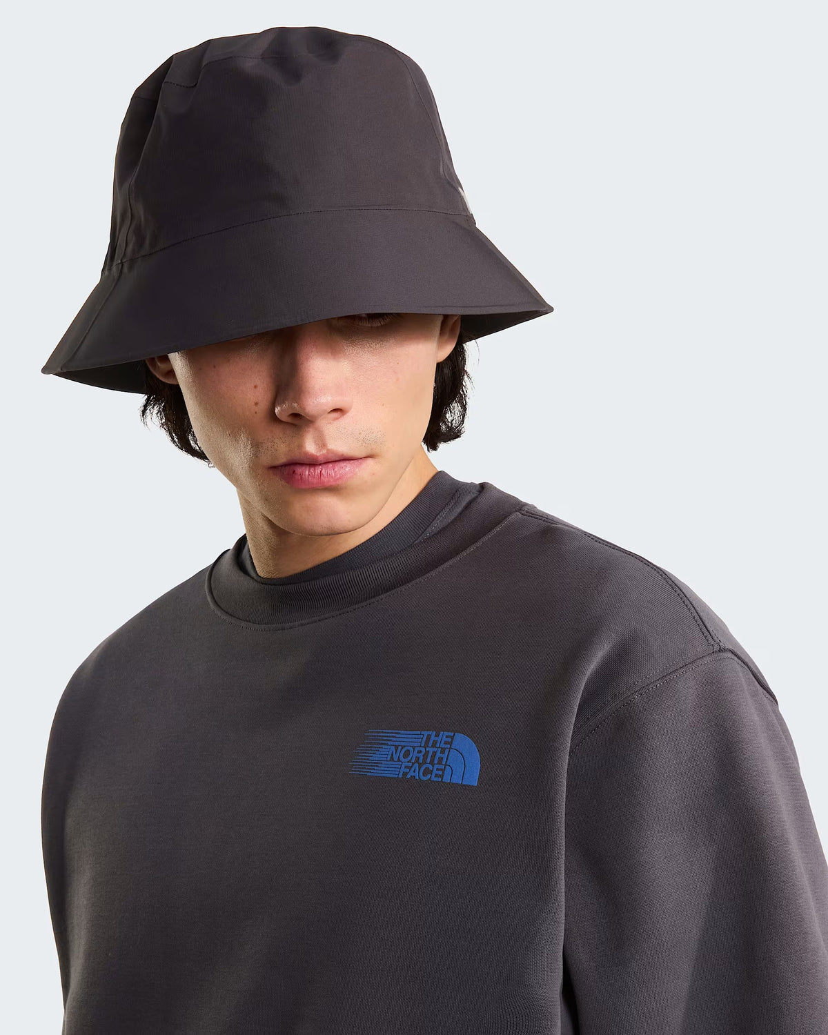 THE NORTH FACE Felpa Retro Trail Relaxed Anthracite Grey
