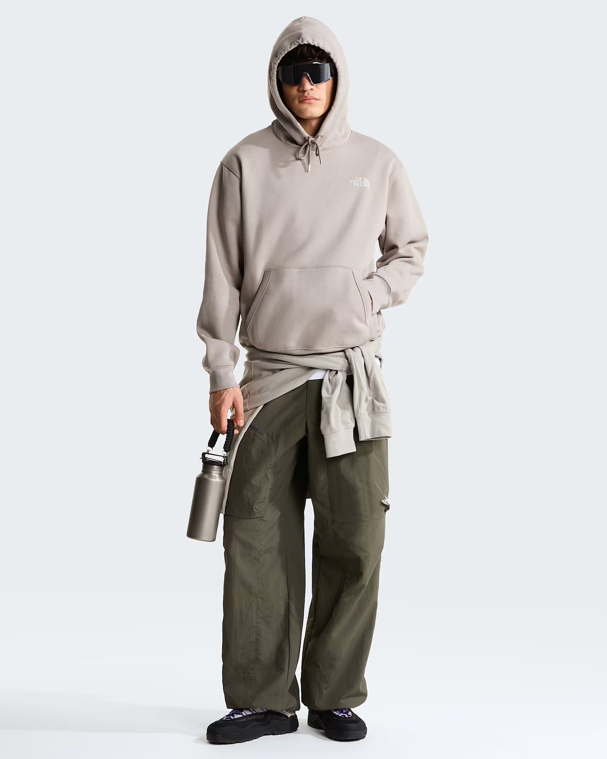 THE NORTH FACE Felpa con cappuccio NSE Slopes Relaxed Graphic Stone Slab