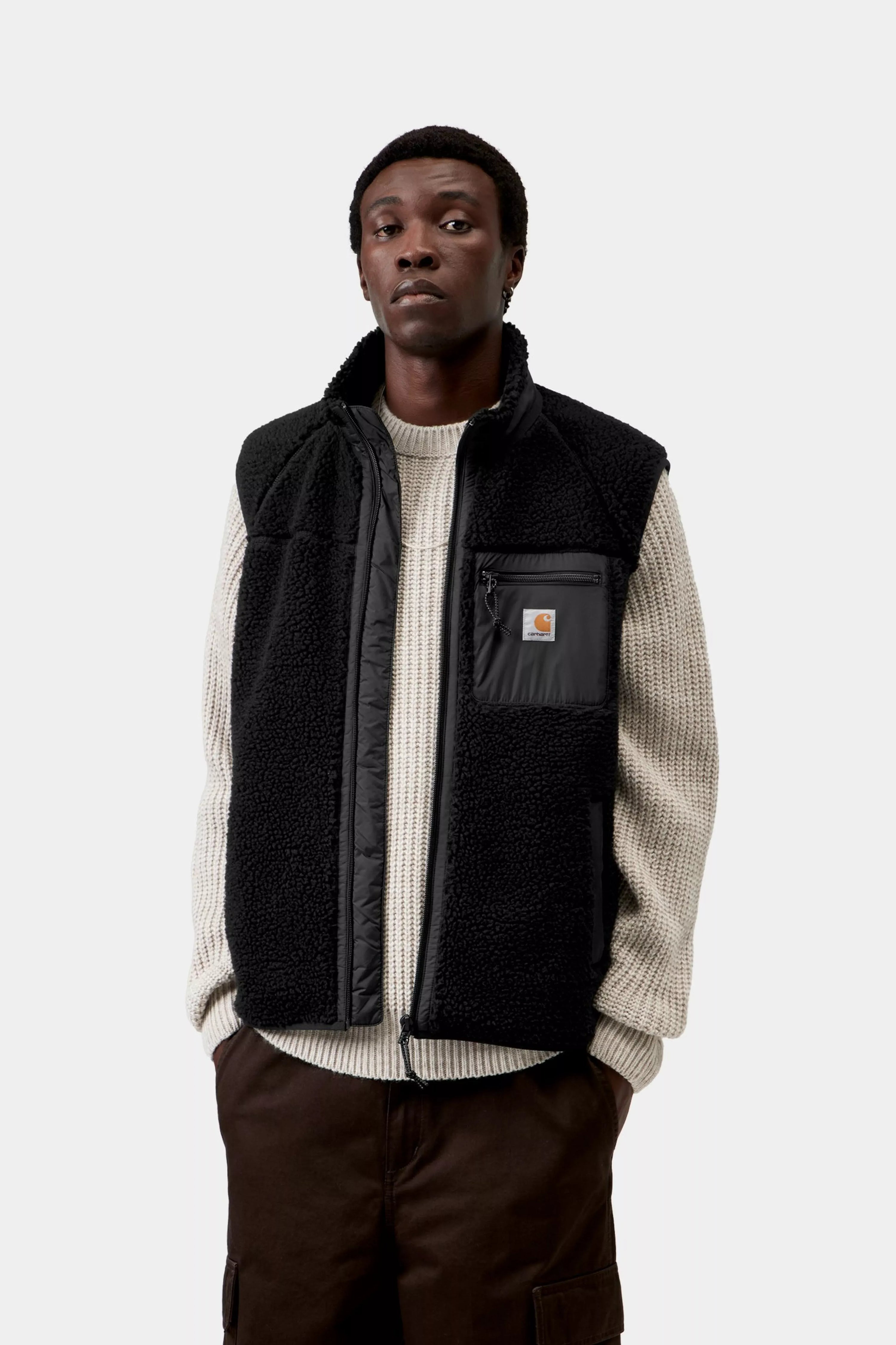 CARHARTT WIP Prentis Vest Liner Black / Black