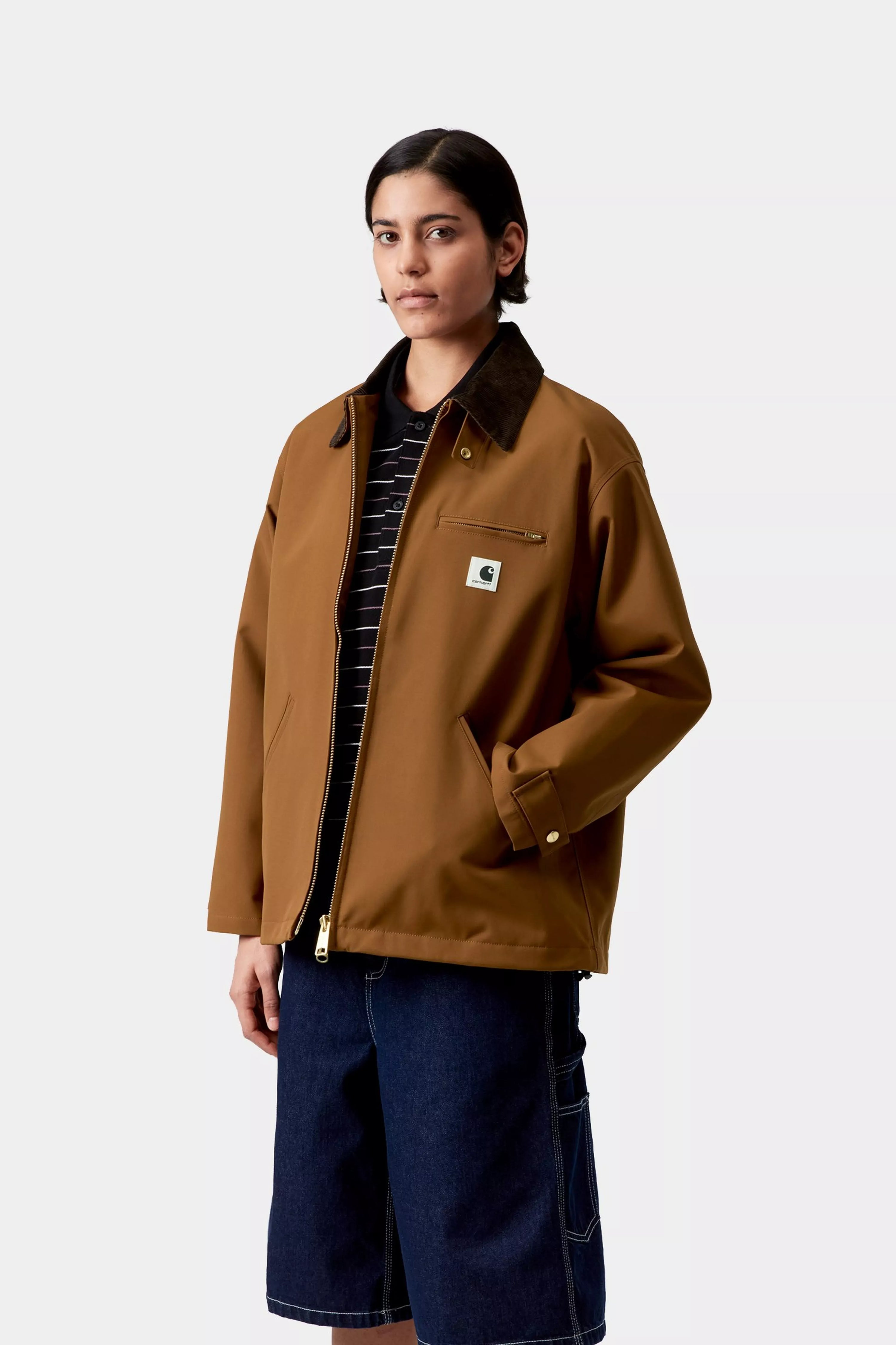 CARHARTT WIP W' Clark Jacket Hamilton Brown / Tobacco