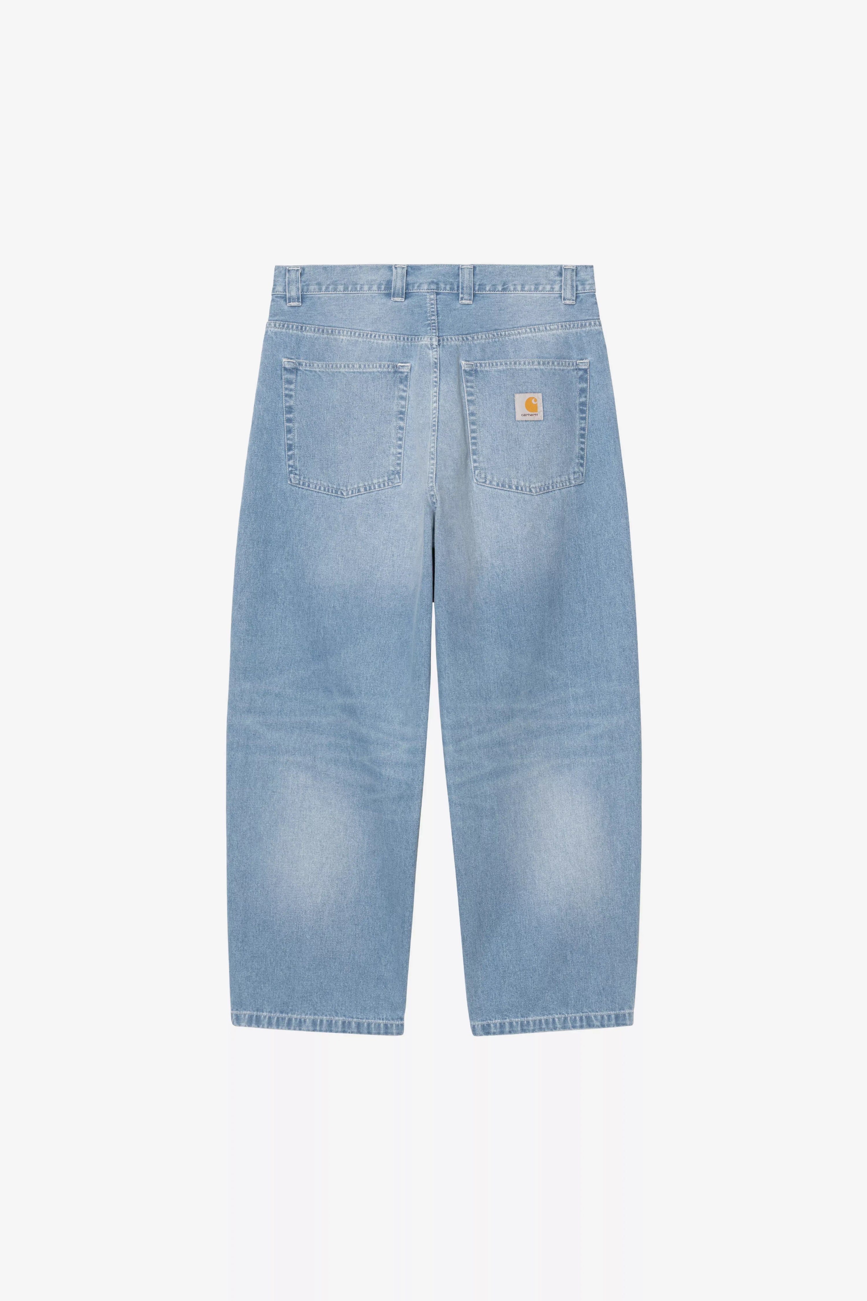 CARHARTT WIP Brandon Pant Blue Light true washed