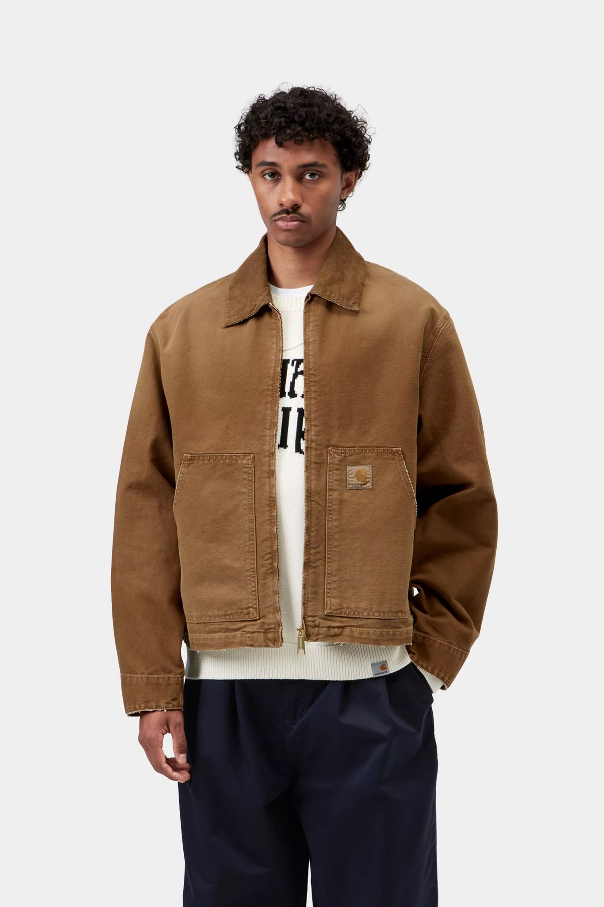 CARHARTT WIP OG Arcan Jacket Hamilton Brown / Hamilton Brown, Destroy wash