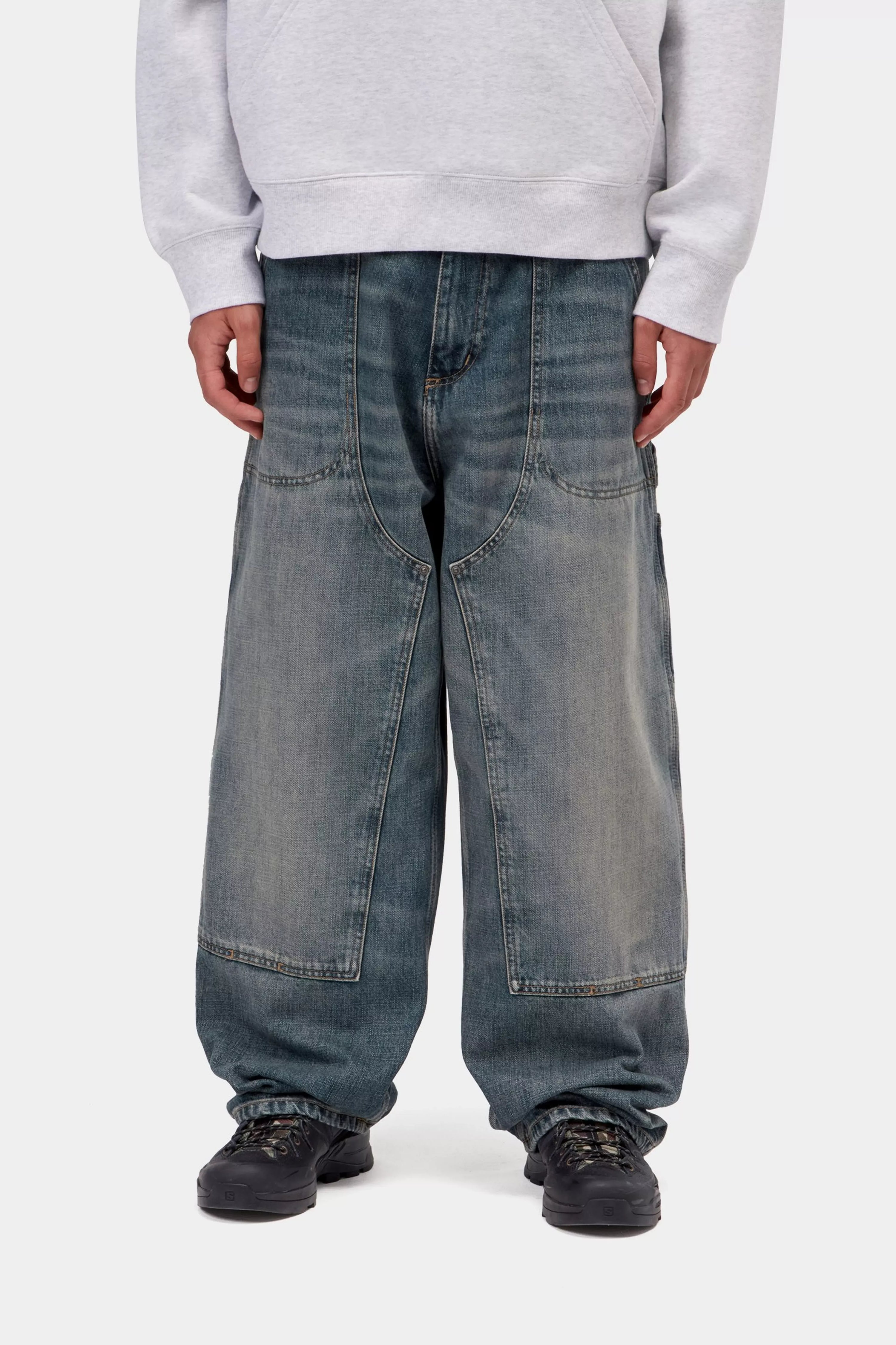 CARHARTT WIP Oakland Pant Blue, Worn used wash
