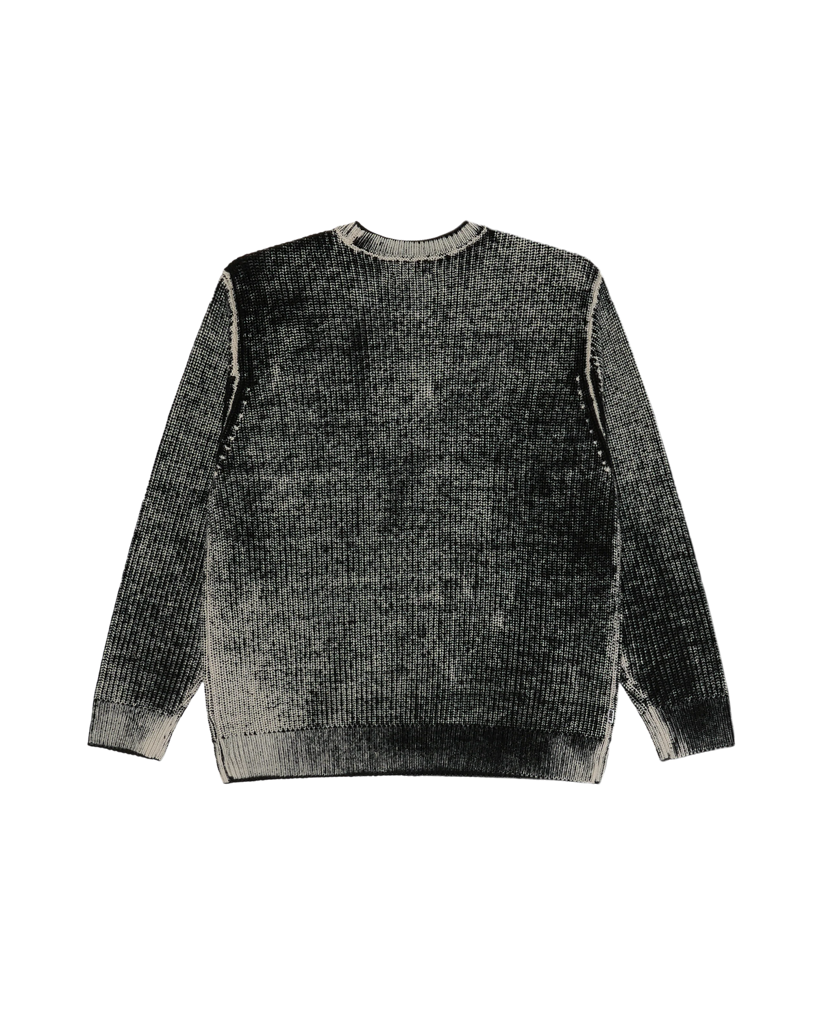 OBEY SPRAY EFFECT SWEATER Dark Black Multi