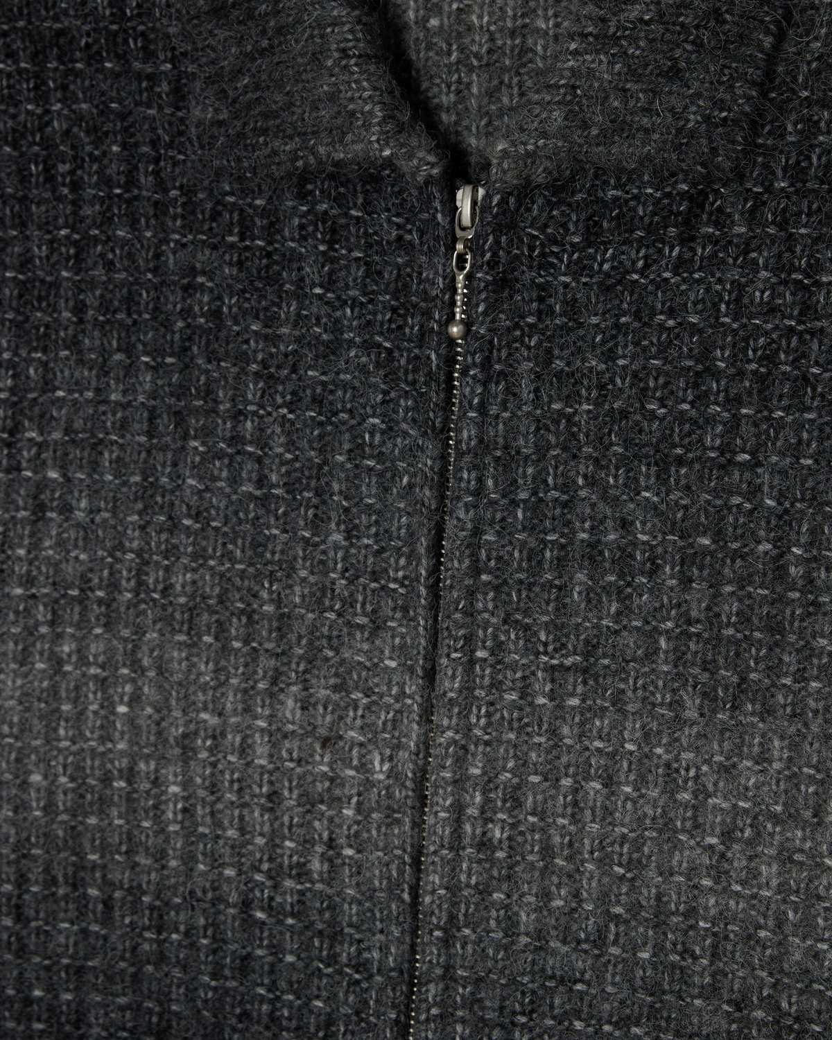 OBEY ANTON GRADIENT CARDIGAN Charcoal Multi