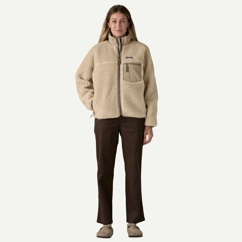 Giacca in pile PATAGONIA Classic Retro-X® da donna, colore naturale 