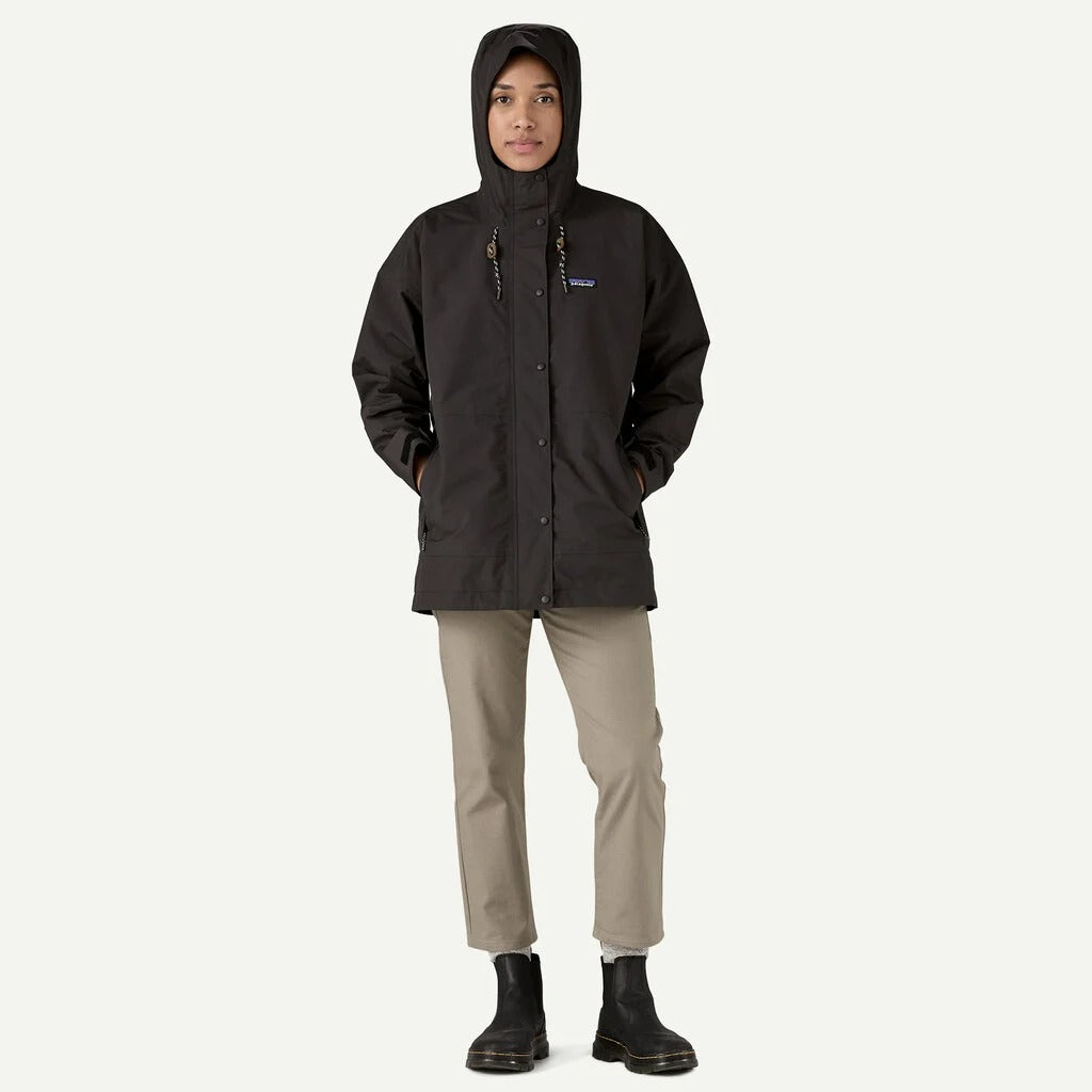 PATAGONIA Women's Outdoor Everyday Rain Jacket Black