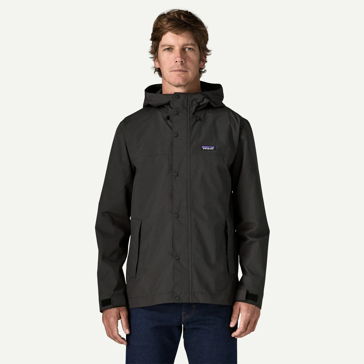 PATAGONIA Men's Outdoor Everyday Rain Jacket Black