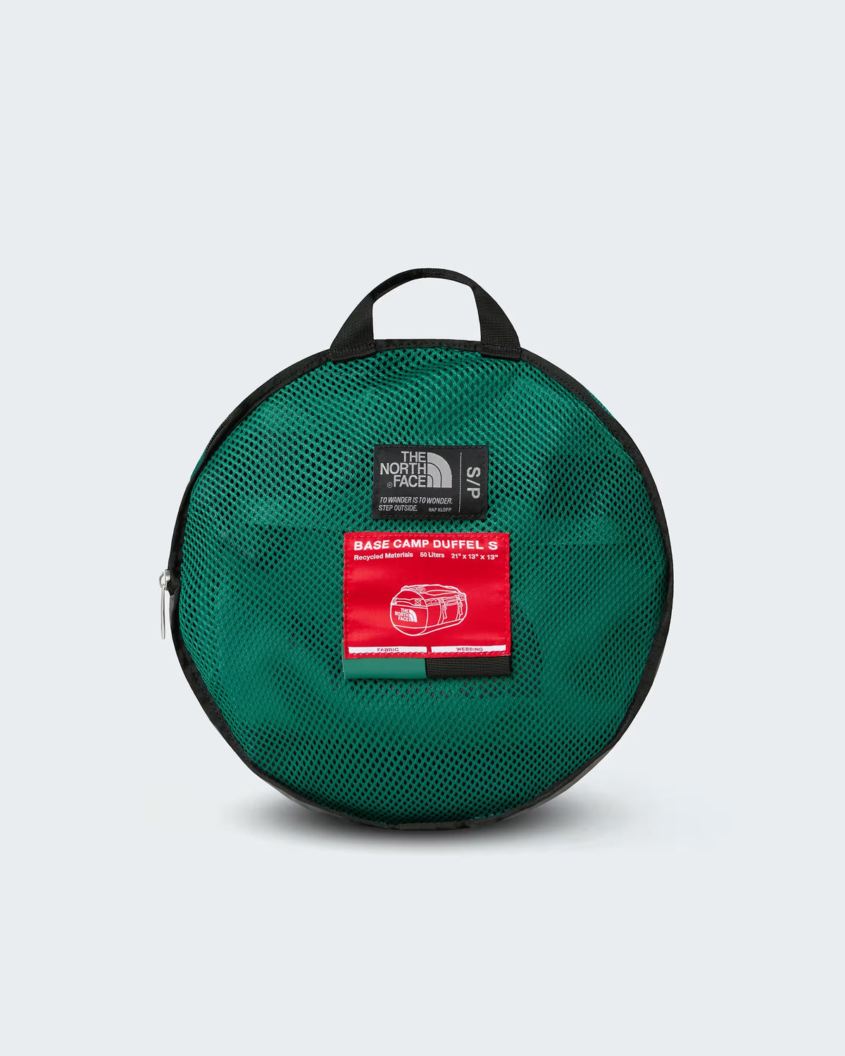 THE NORTH FACE Borsone Base Camp Duffel 50L - S Evergreen-TNF Black
