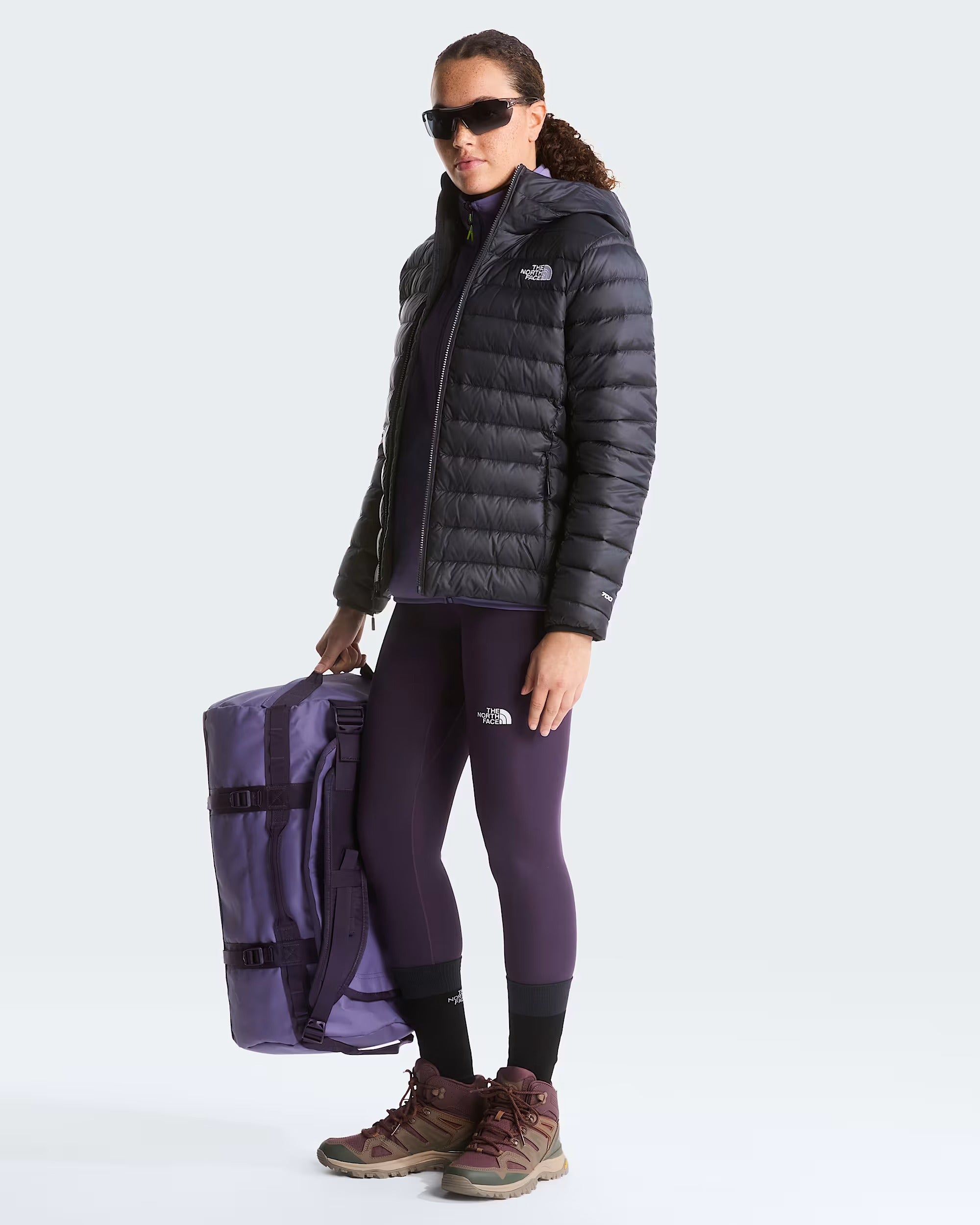 THE NORTH FACE Borsone Base Camp Duffel 50L - S Grounded Plum-Endless Dusk
