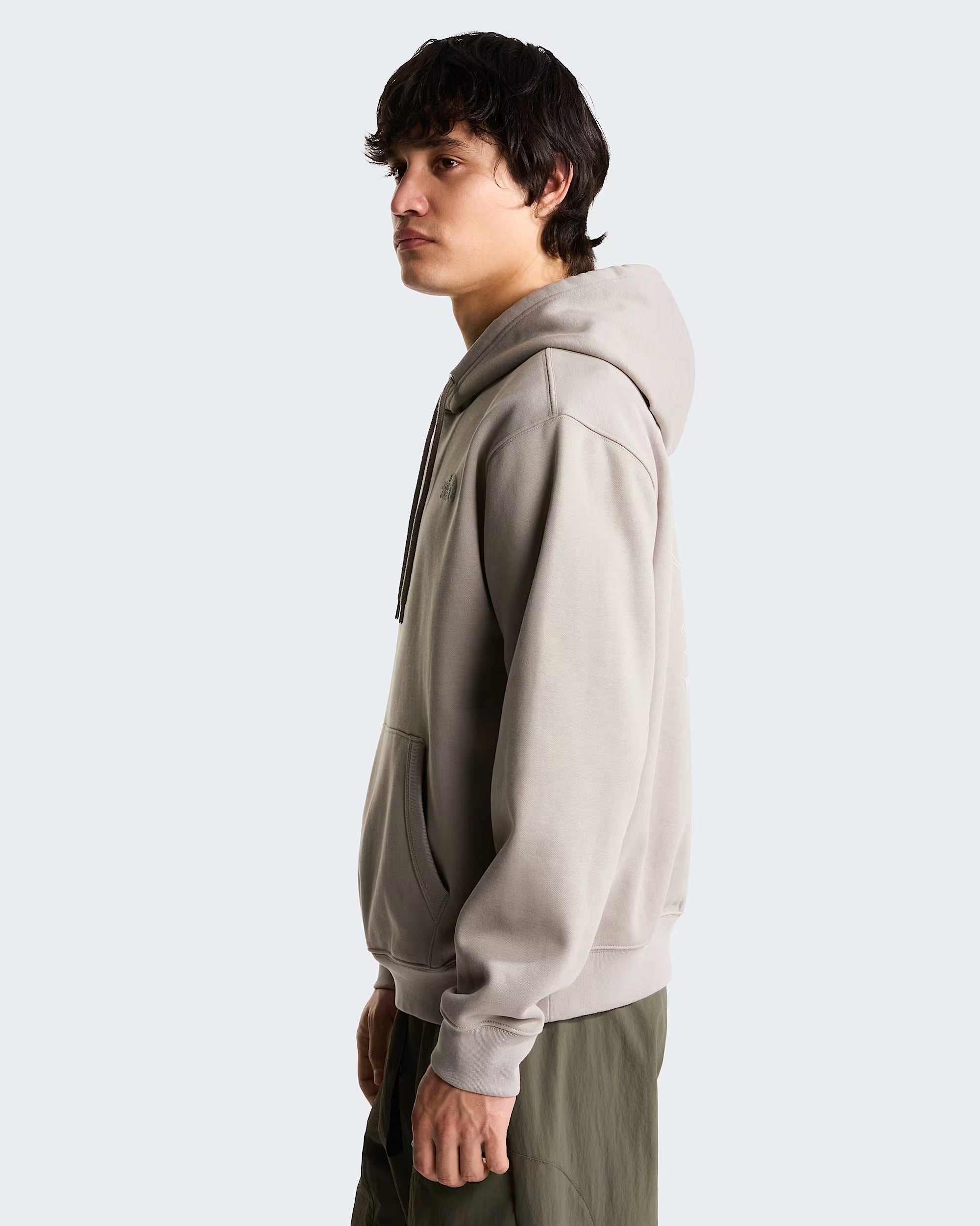 THE NORTH FACE Felpa con cappuccio NSE Slopes Relaxed Graphic Stone Slab