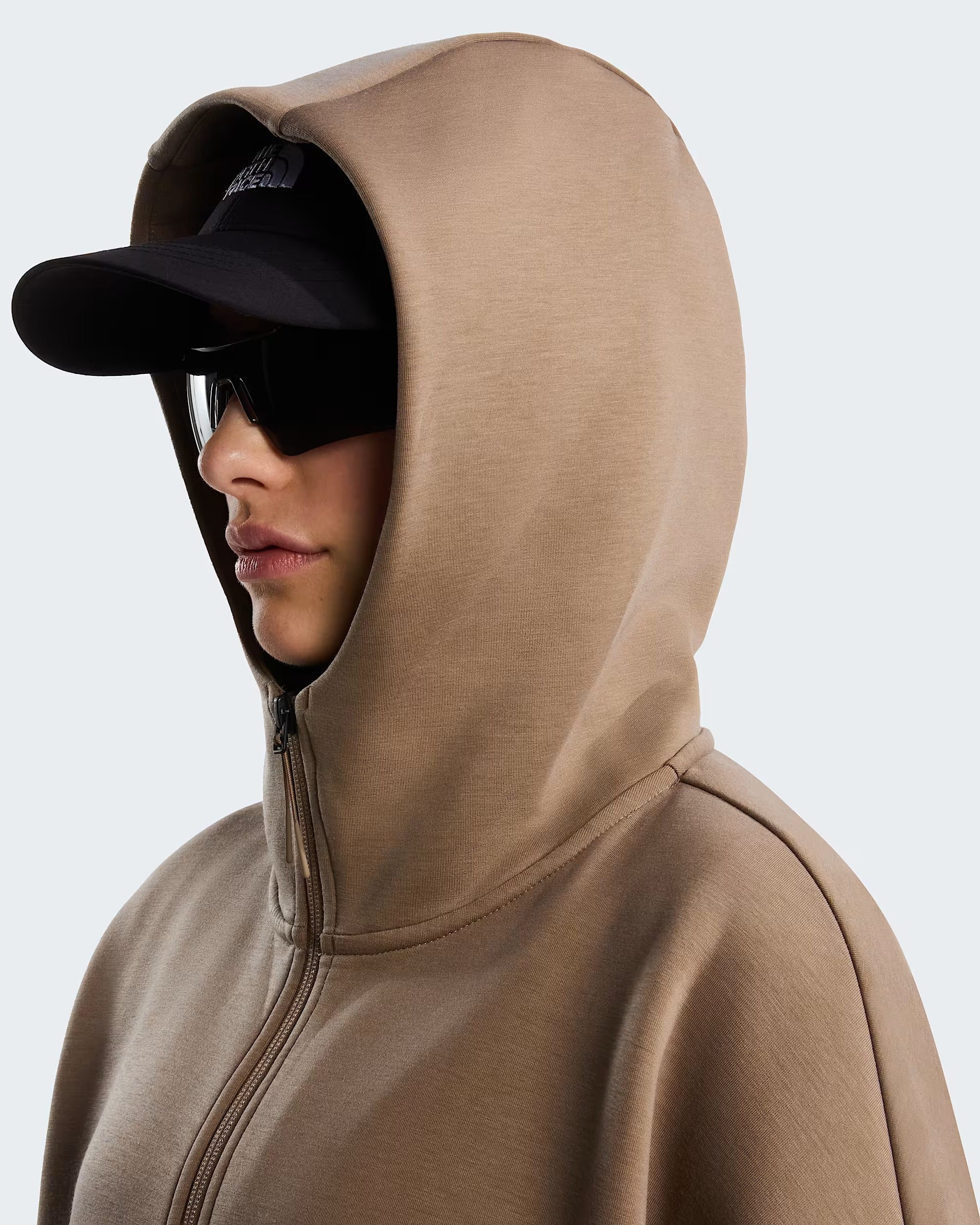 THE NORTH FACE Felpa con cappuccio Jaida Garnet