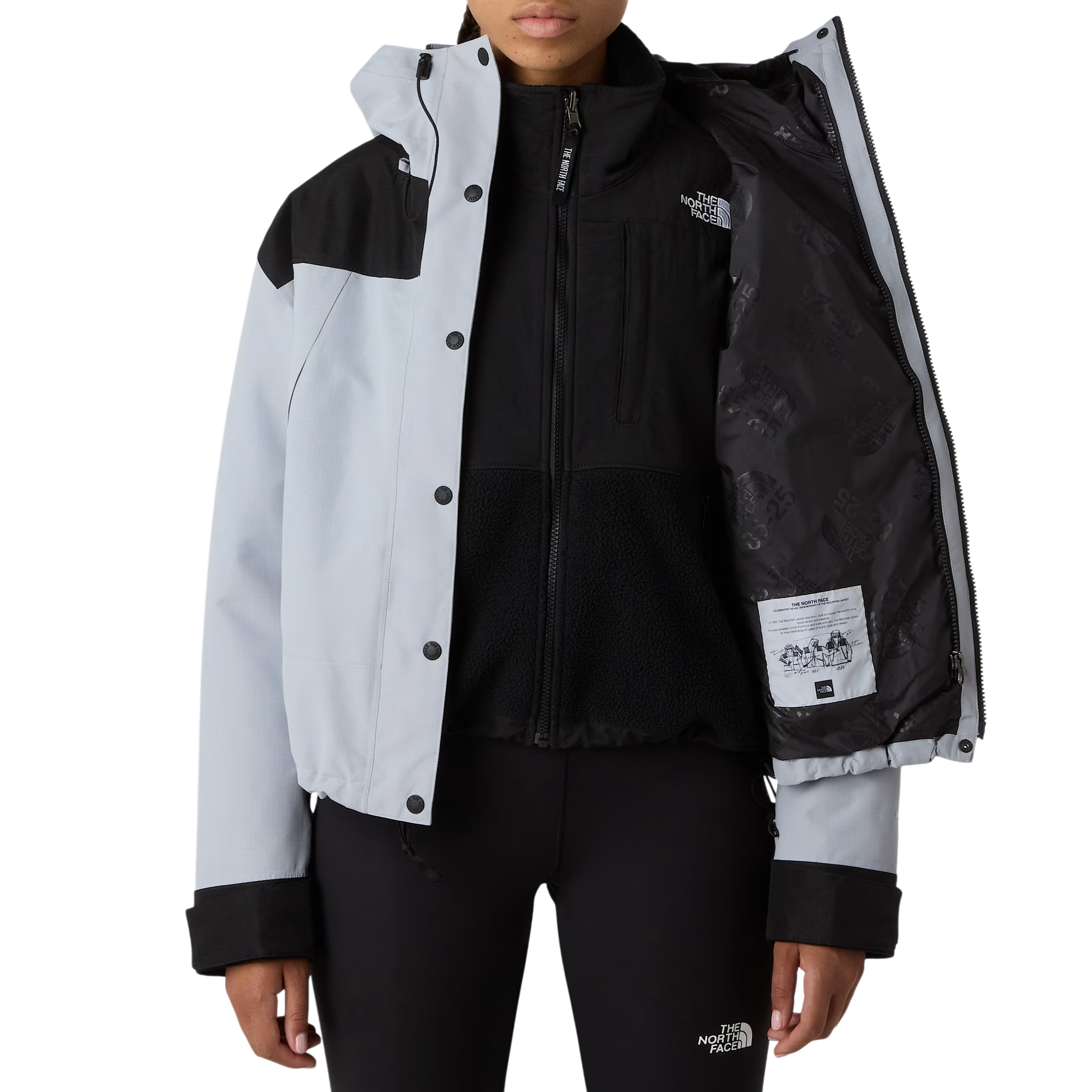 THE NORTH FACE Giacca DryVent™ Mono Mountain da donna Blue Flax-TNF Black