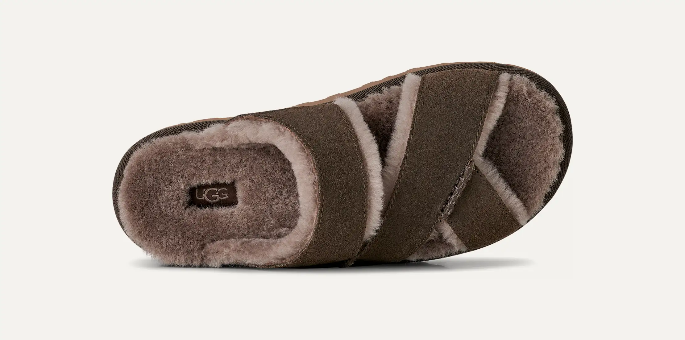 UGG Ciabatte Greenport Cross Strap Dense Smoke
