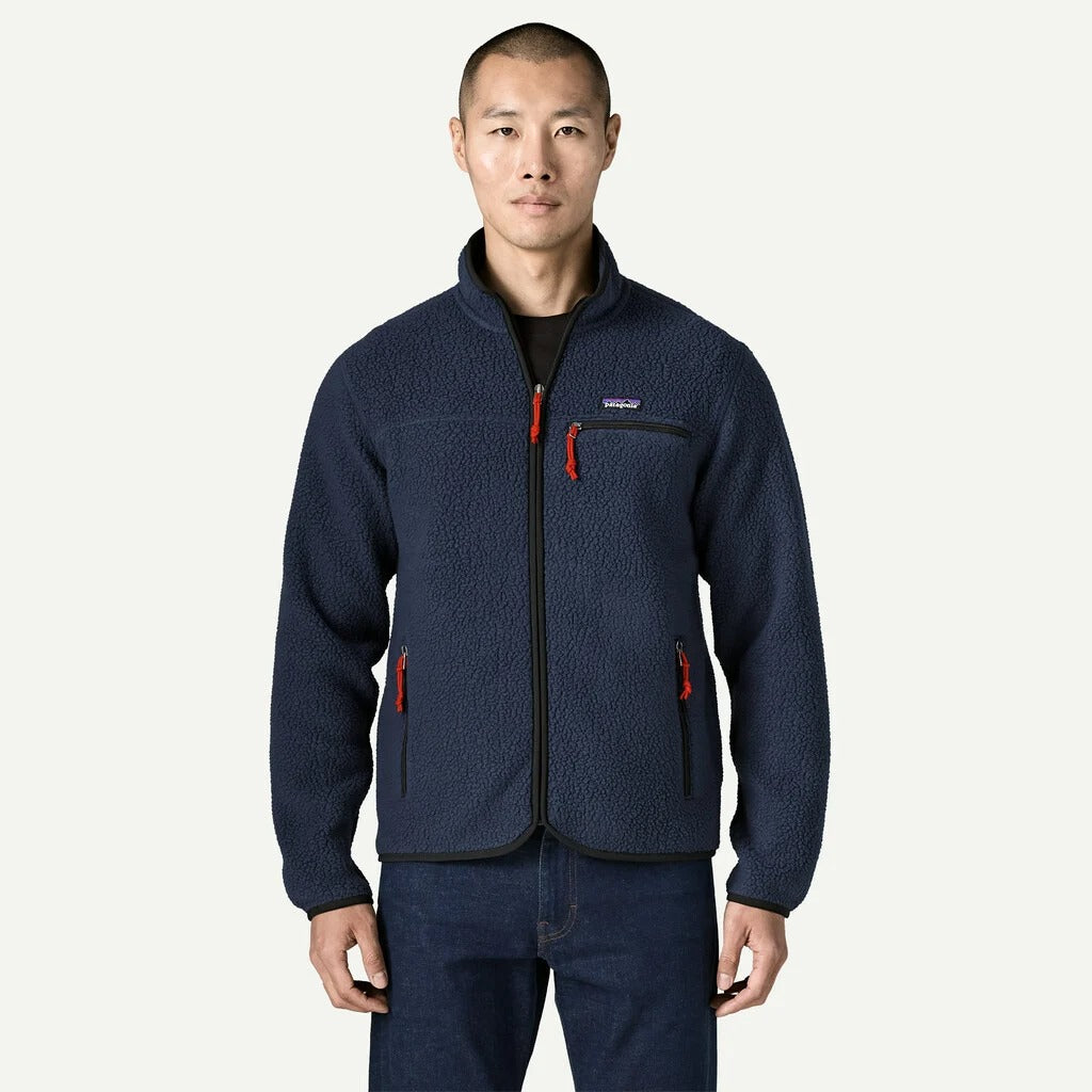 PATAGONIA Men's Retro Pile Fleece Jacket New Navy