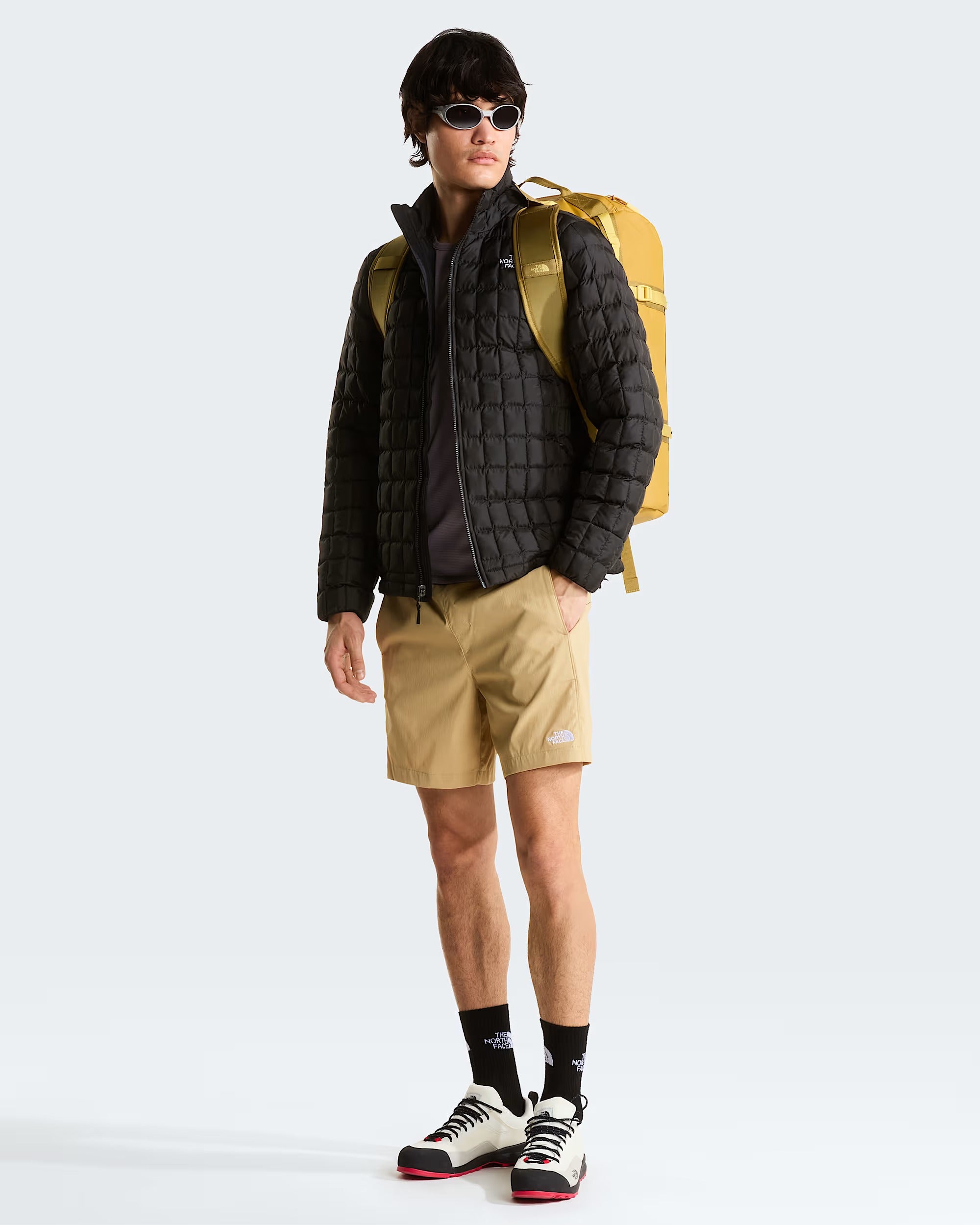 THE NORTH FACE Borsone Base Camp Duffel 50L - S Golden Tan-Cedar-Honeyed Sand