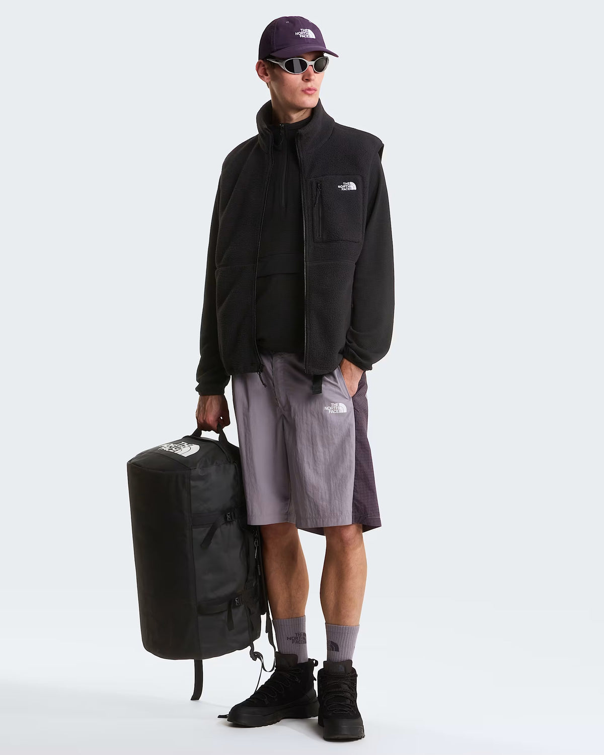 THE NORTH FACE Borsone Base Camp Duffel 50L - S TNF Black-TNF White-NPF