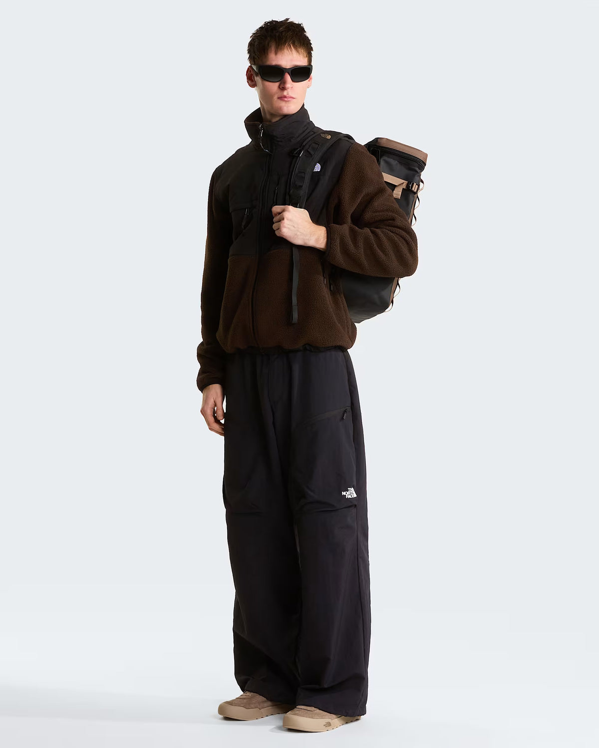 THE NORTH FACE Zaino Base Camp Fuse Box Smokey Brown-TNF Black-Garnet