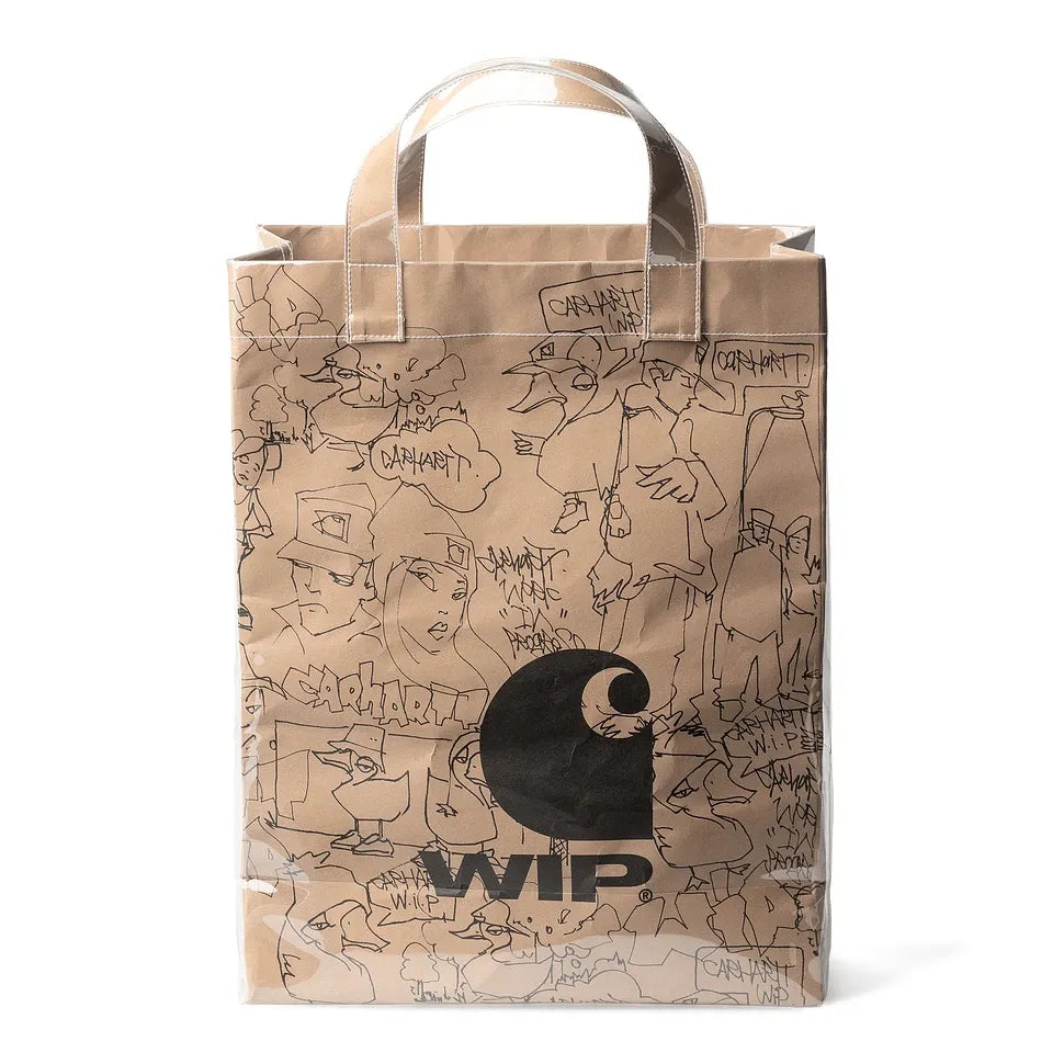 CARHARTT WIP Blinkerfluid Paper Bag Brown
