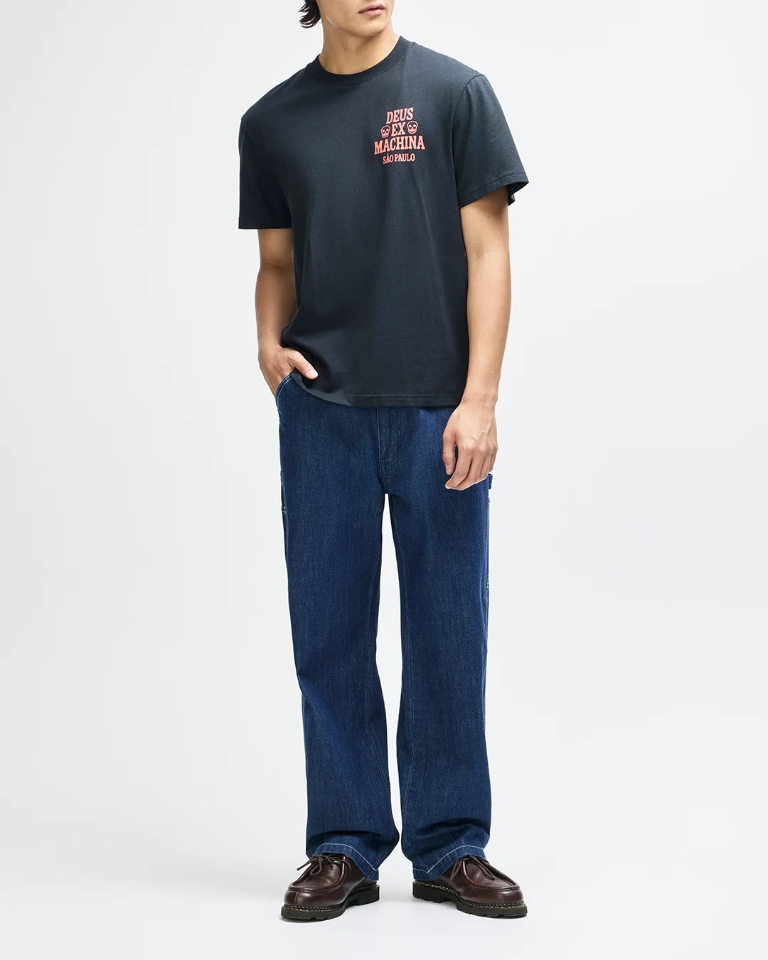 DEUS EX MACHINA Sao Paulo Ceramic Tee Black