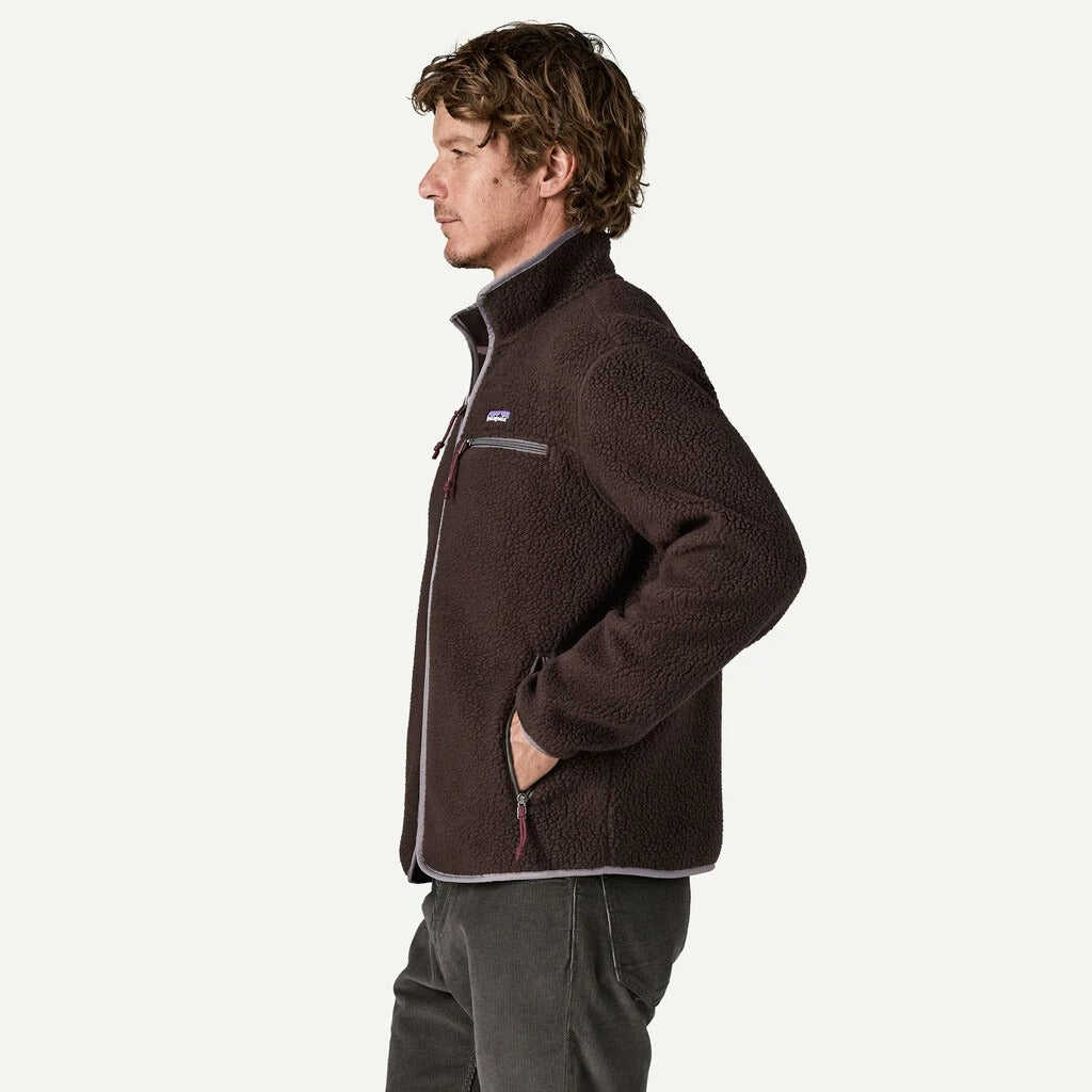 PATAGONIA Men's Retro Pile Fleece Jacket Den Brown