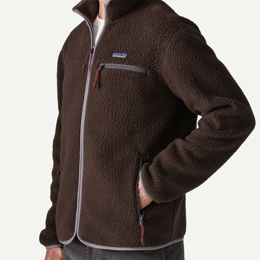 PATAGONIA Men's Retro Pile Fleece Jacket Den Brown
