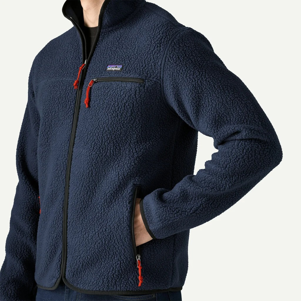 PATAGONIA Men's Retro Pile Fleece Jacket New Navy