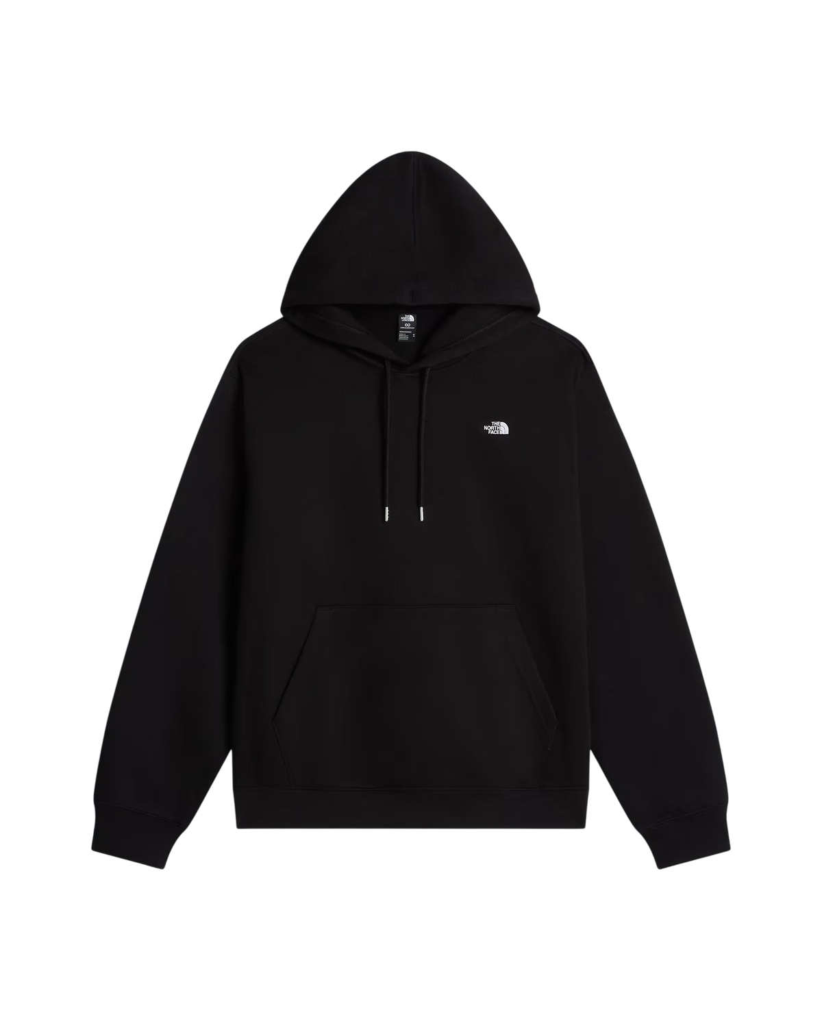 Felpa con cappuccio nera The North Face Essential da Blaze Shop con logo ricamato e tasca a marsupio in cotone