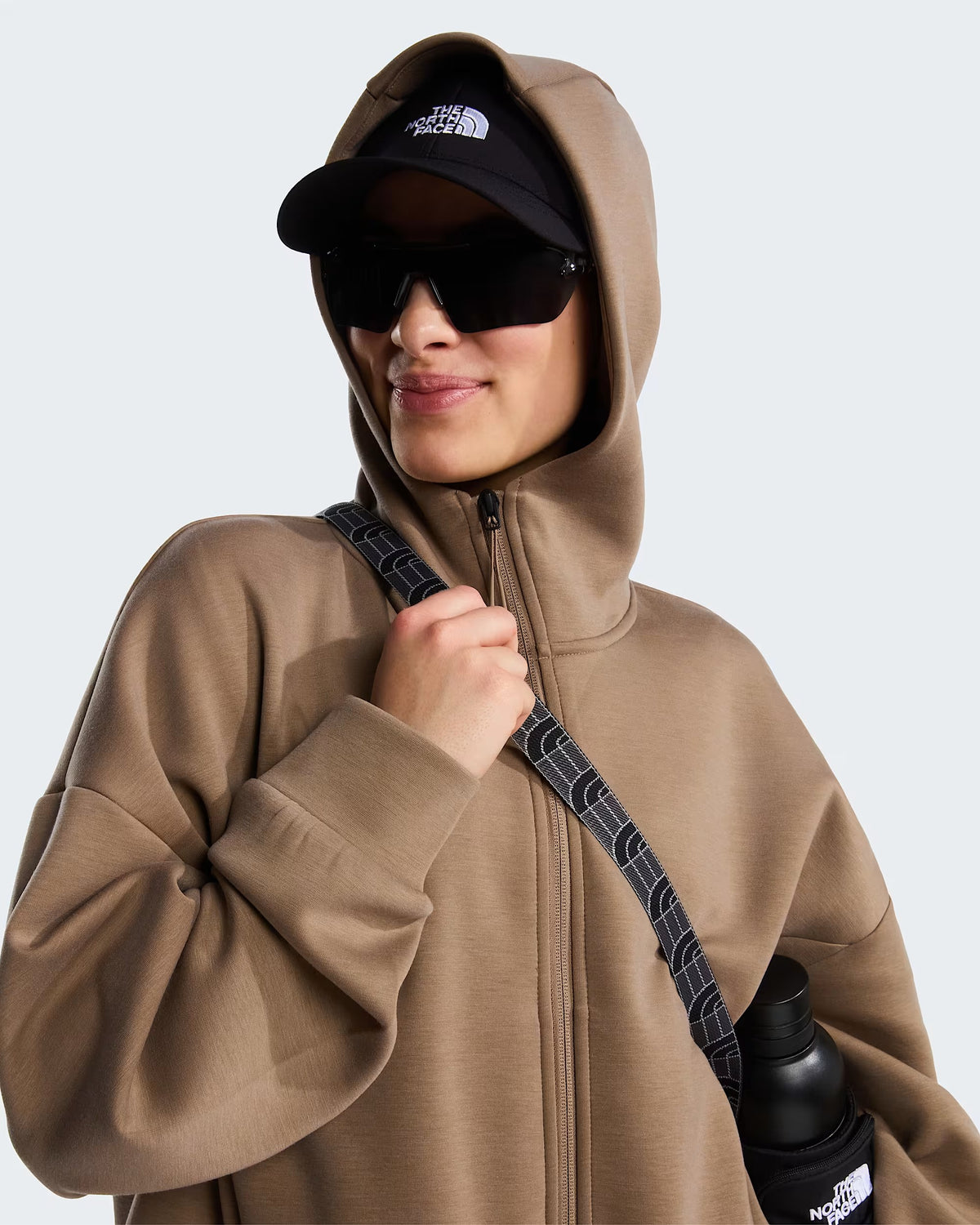 THE NORTH FACE Felpa con cappuccio Jaida Garnet