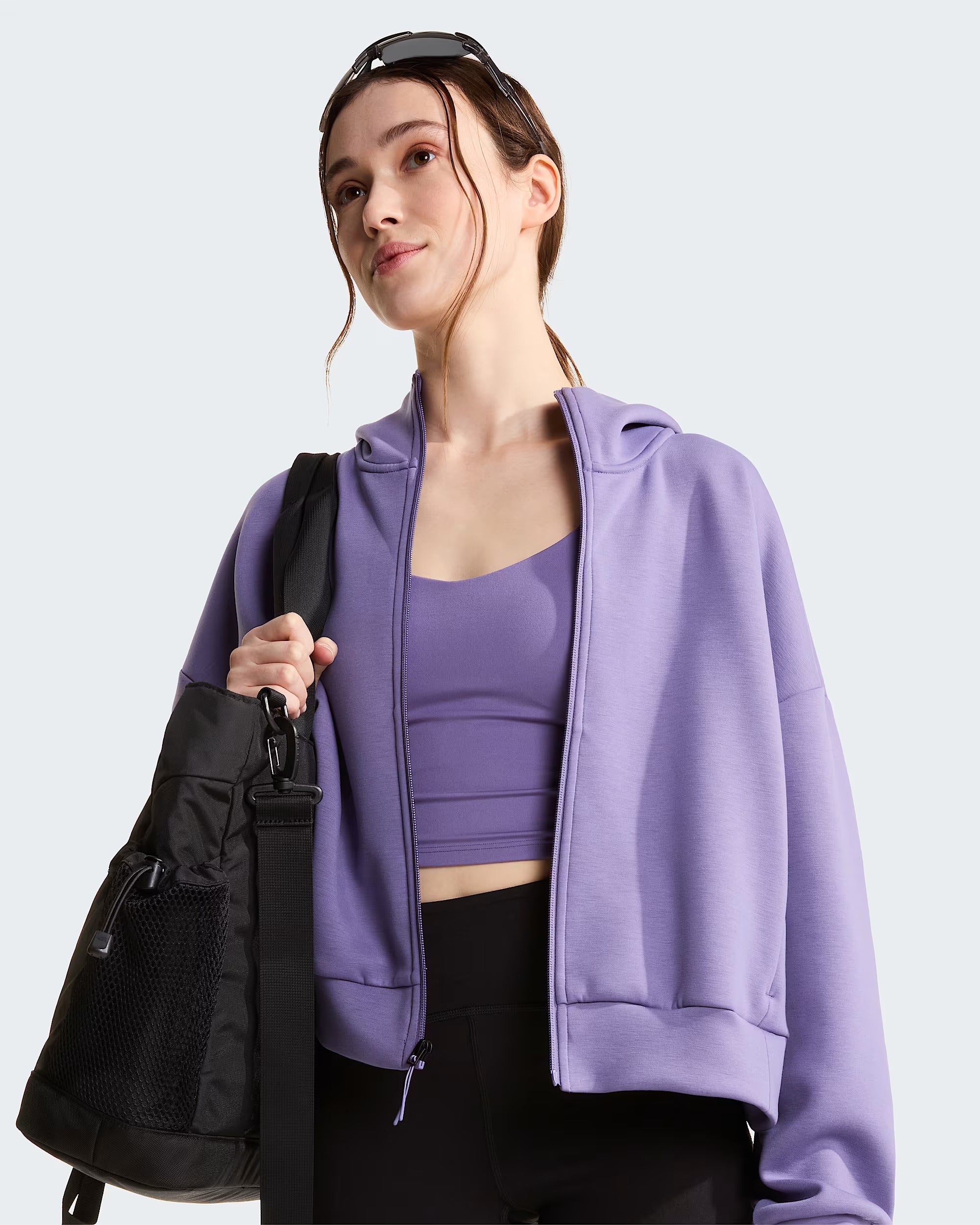 THE NORTH FACE Felpa con cappuccio Jaida Grounded Plum