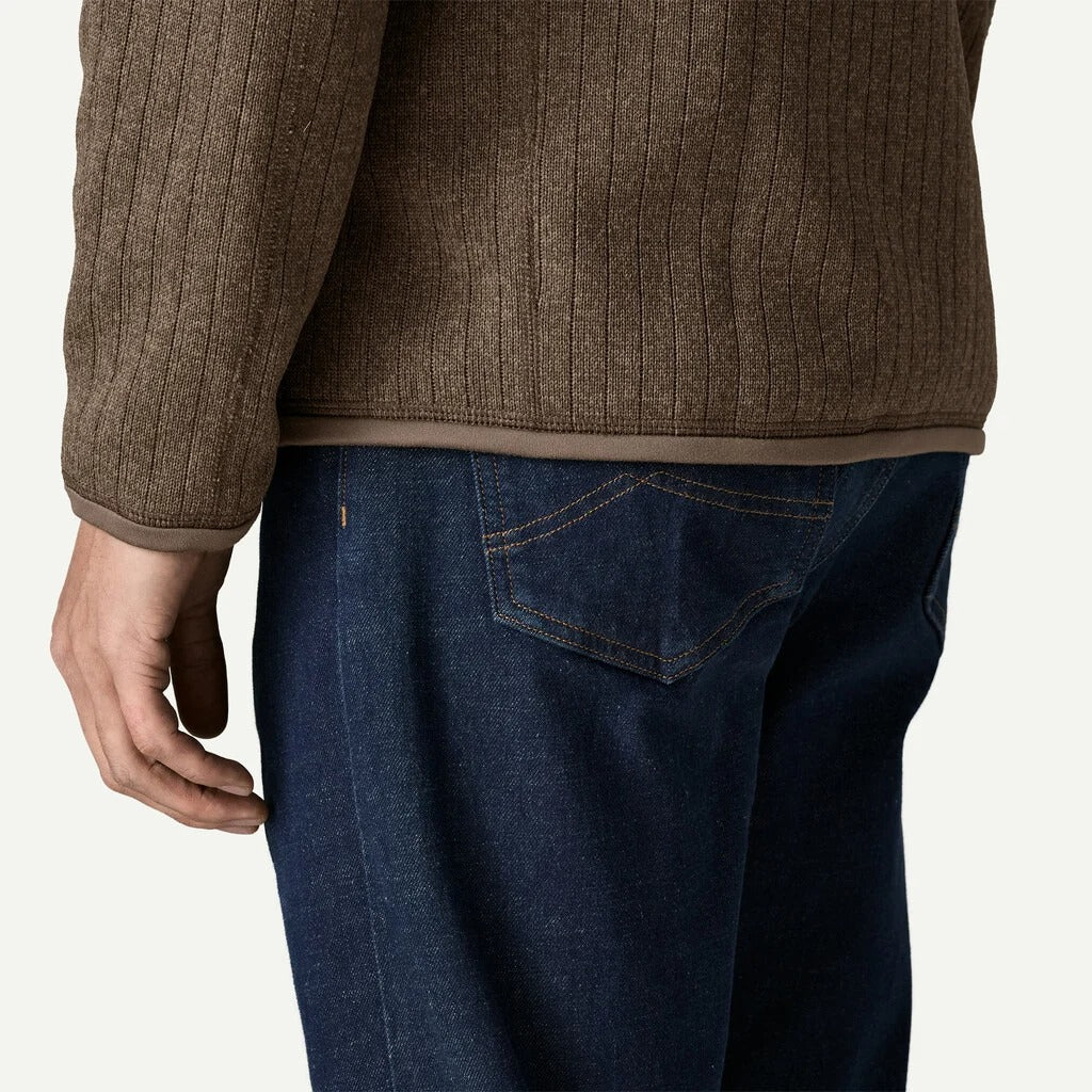 PATAGONIA Men's Better Sweater™ Fleece Jacket Marlow Brown Rib Knit