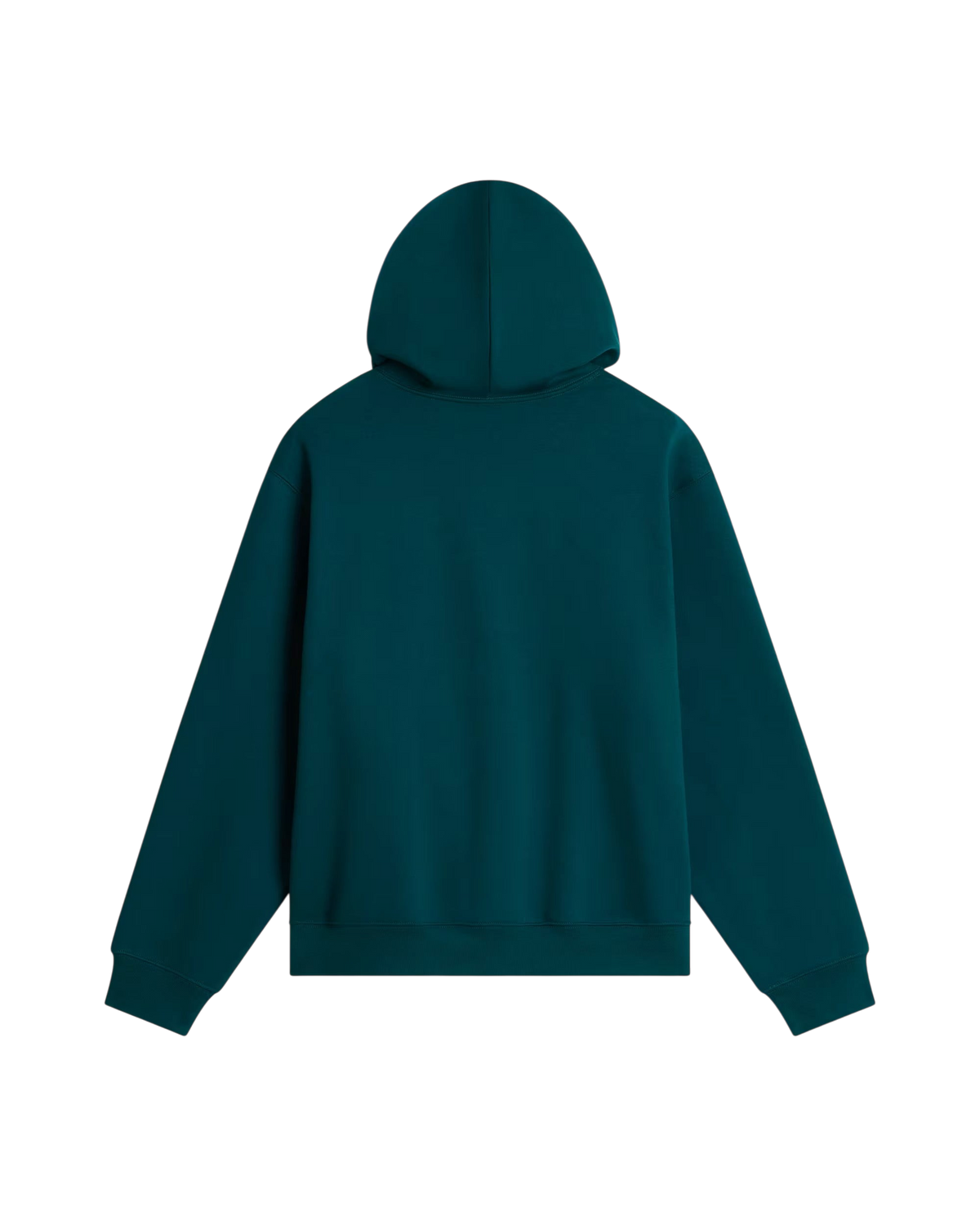 Felpa con cappuccio Blaze Shop The North Face Essential in misto cotone color verde petrolio, vista posteriore