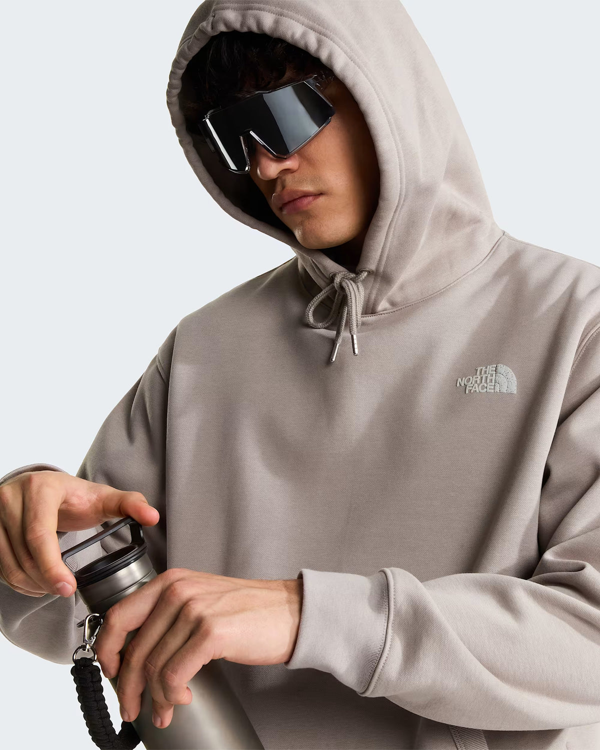 THE NORTH FACE Felpa con cappuccio NSE Slopes Relaxed Graphic Stone Slab