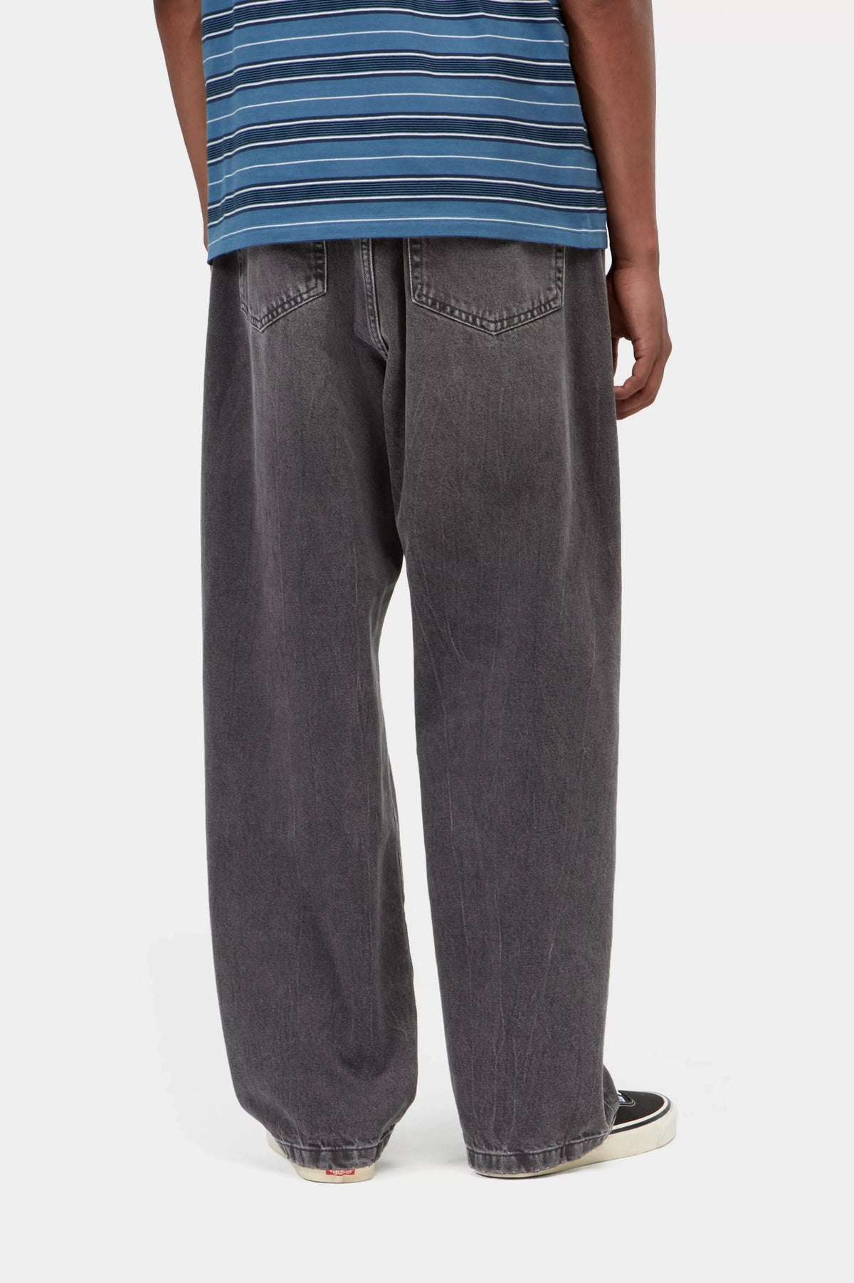 CARHARTT WIP Landon Pant Black, Marble used wash