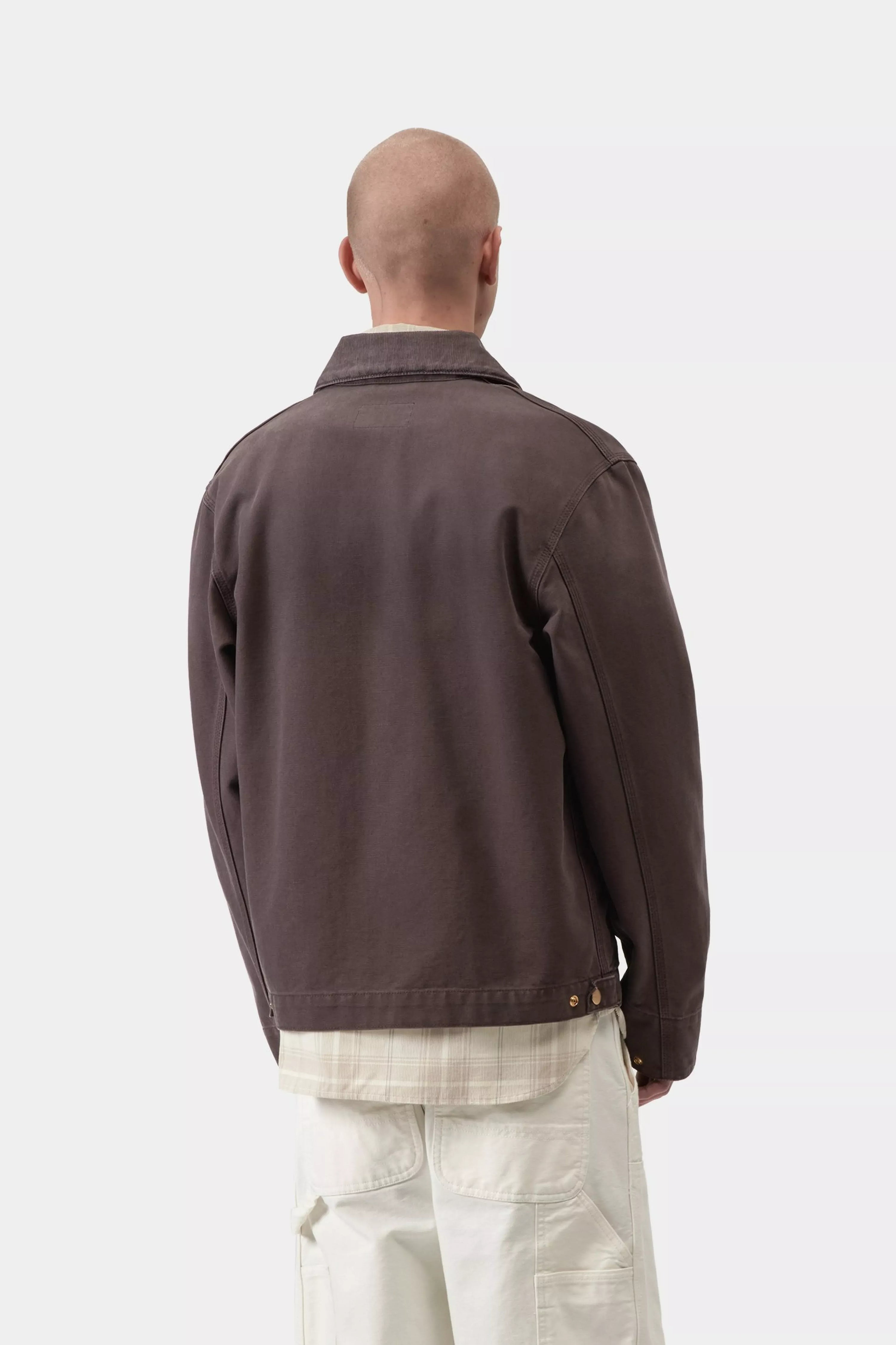 CARHARTT WIP Detroit Jacket Shale / Shale Stone canvas