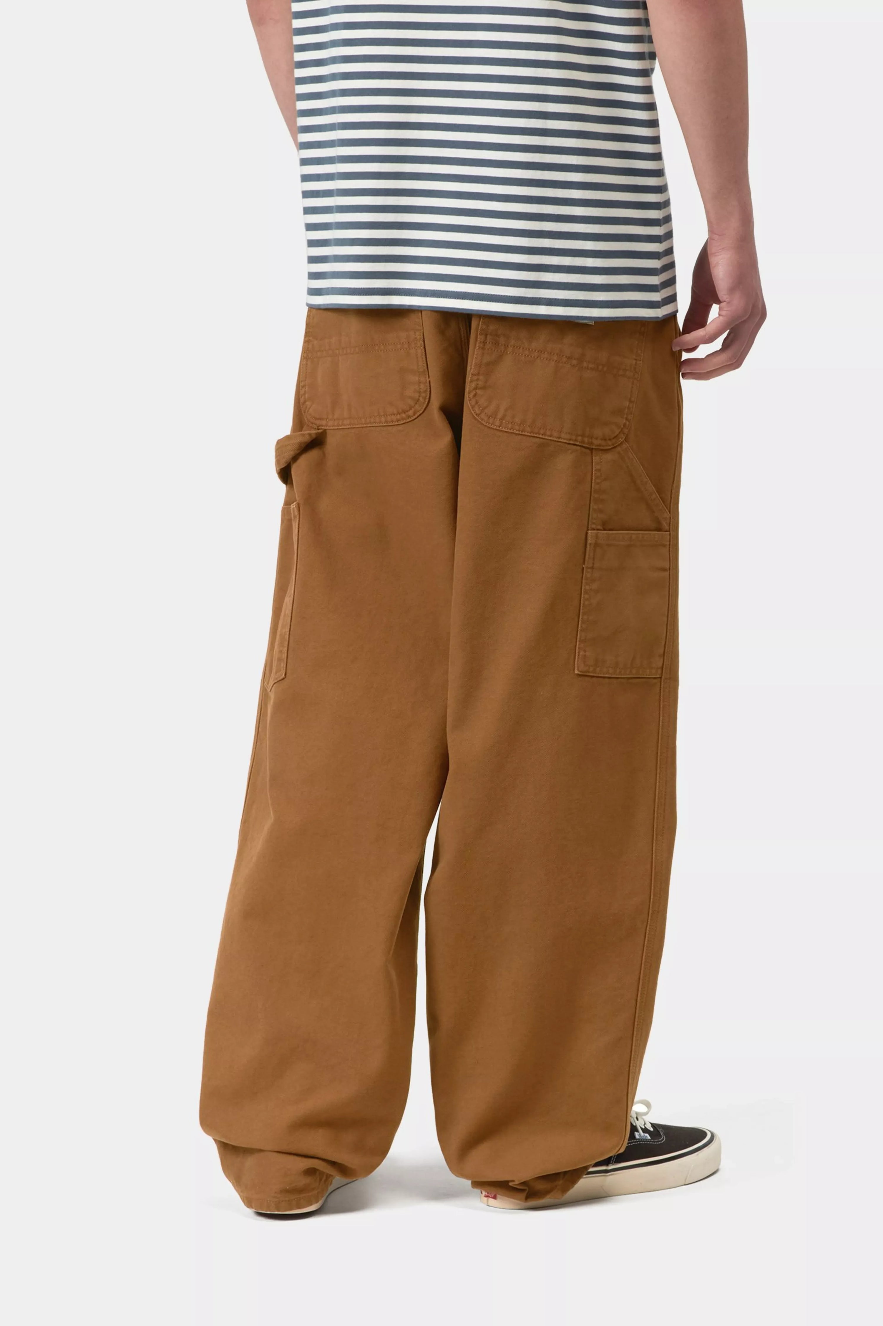 CARHARTT WIP OG Single Knee Pant Hamilton Brown, Stone washed