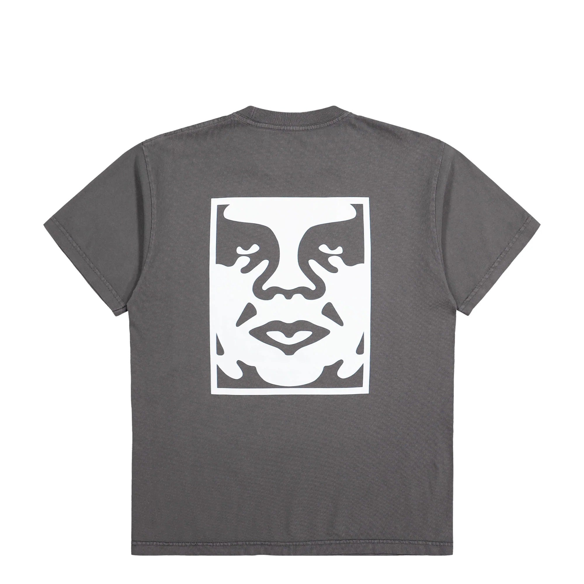 OBEY T-Shirt Bold Icon Face Pigment Dusty Black