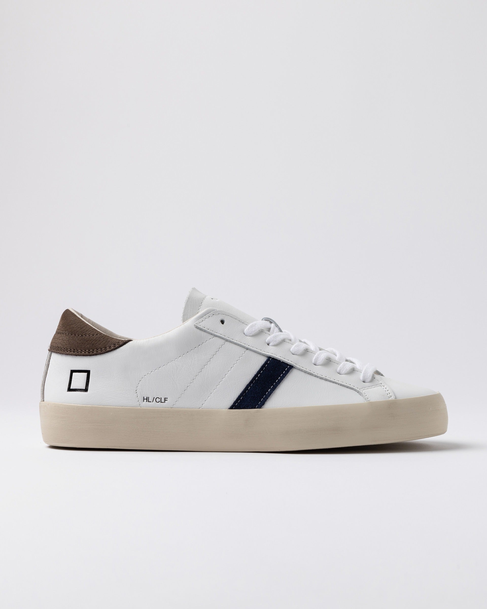 DATE HILL LOW CALF Bianco Marrone