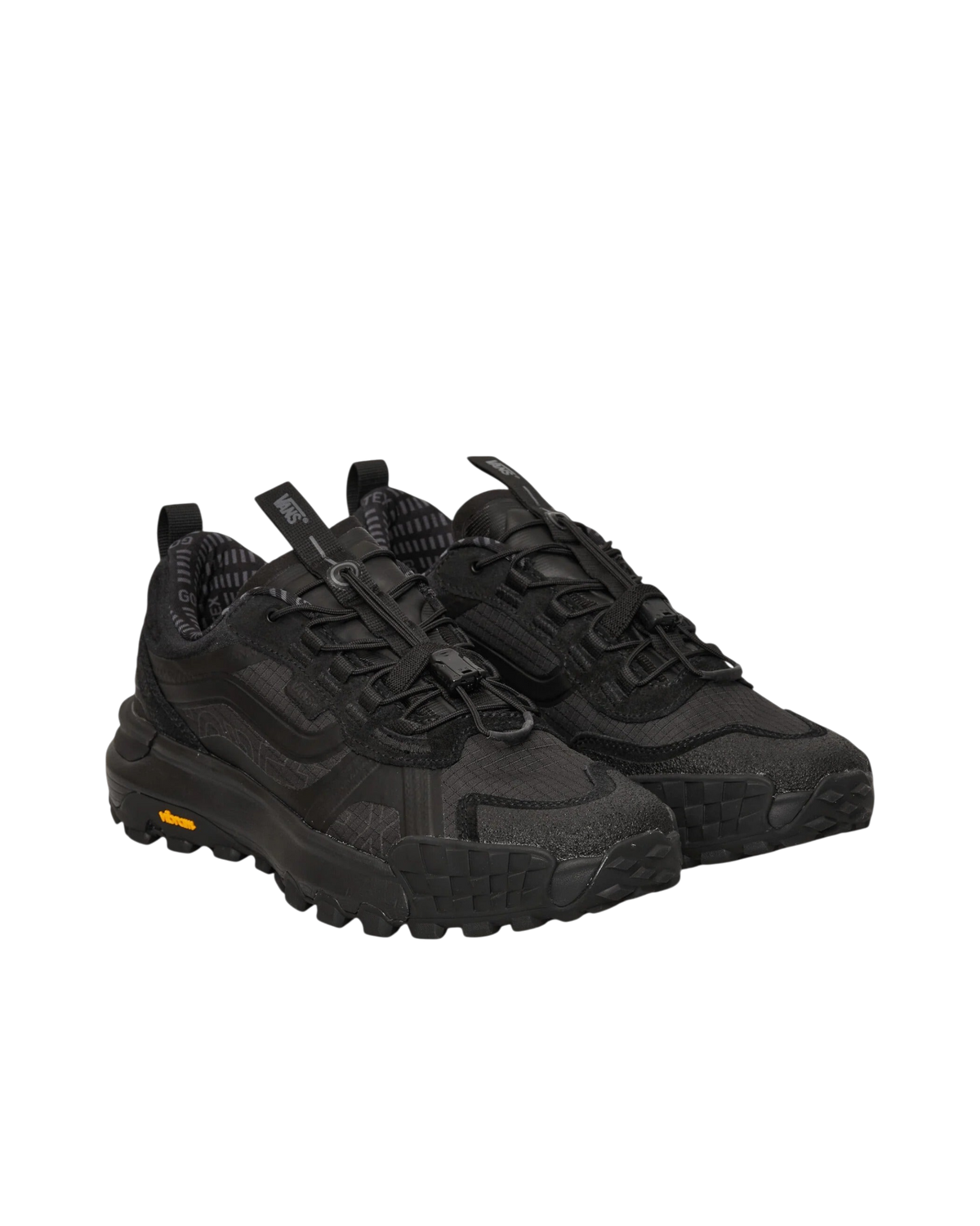 Sneaker Blaze Shop Vans Crosspath XC Gore-Tex nere con suola Vibram, tomaia tecnica impermeabile e sistema speedlace
