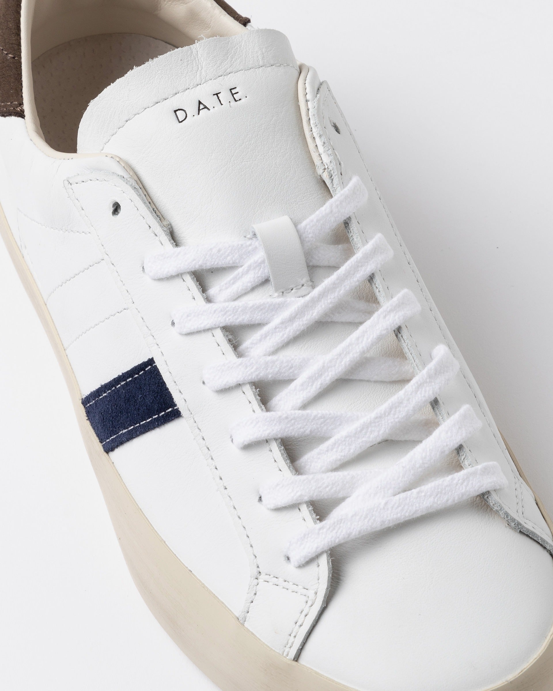DATE HILL LOW CALF Bianco Marrone