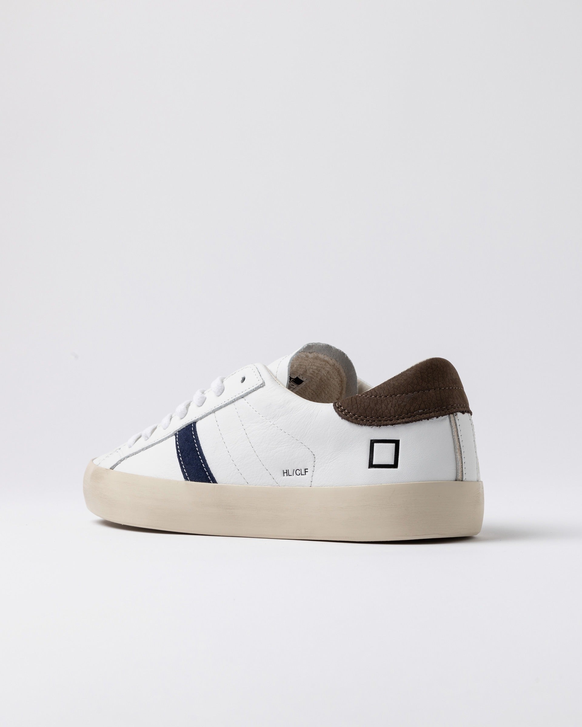 DATE HILL LOW CALF Bianco Marrone